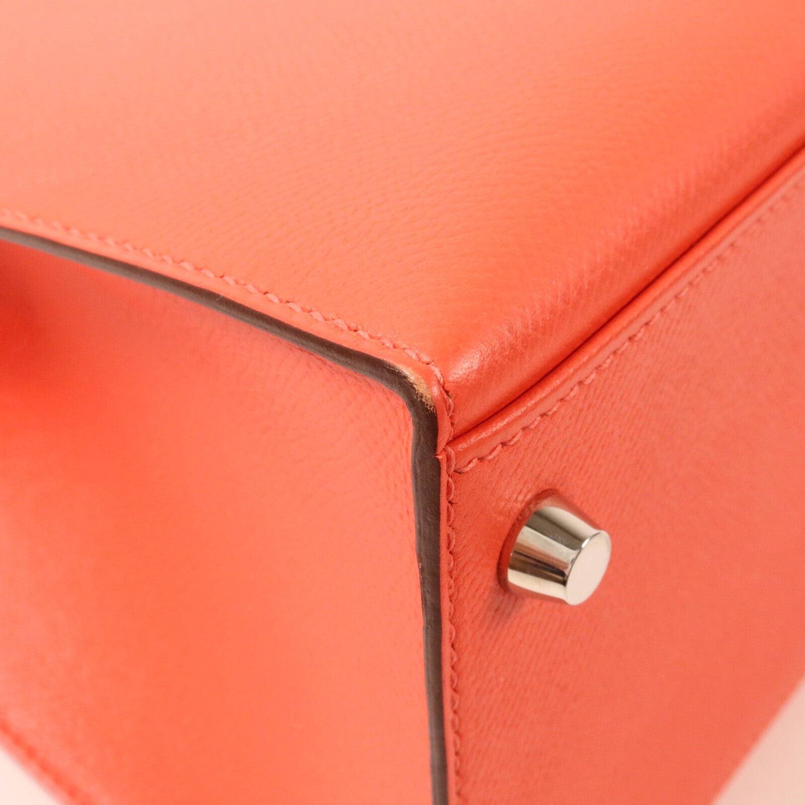 HERMES Epsom皮革Kelly 28手挽肩背兩用袋Rose Jaipur