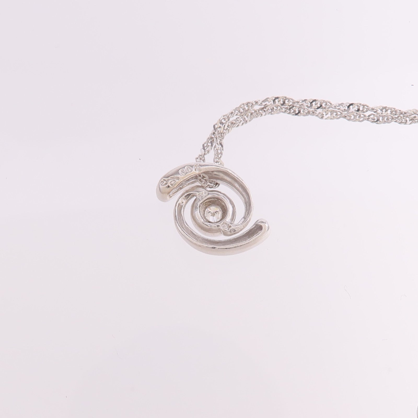 JEWELRY 18K白金Diamond Necklace鑽石項鍊