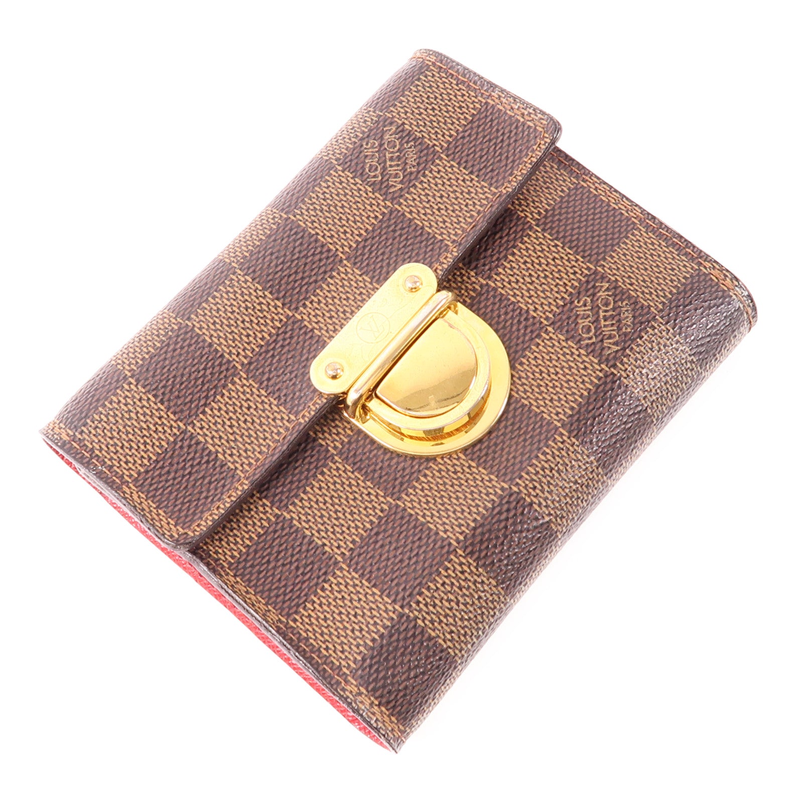 LOUIS VUITTON Damier Portefeuille Koala金扣錢包