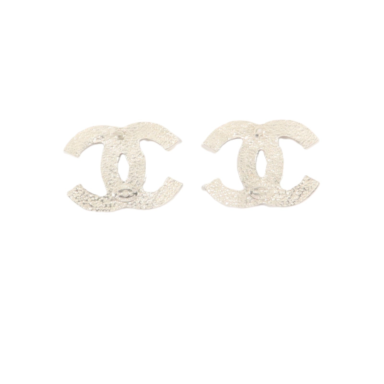 CHANEL 金屬/水晶Pierced Earring耳環