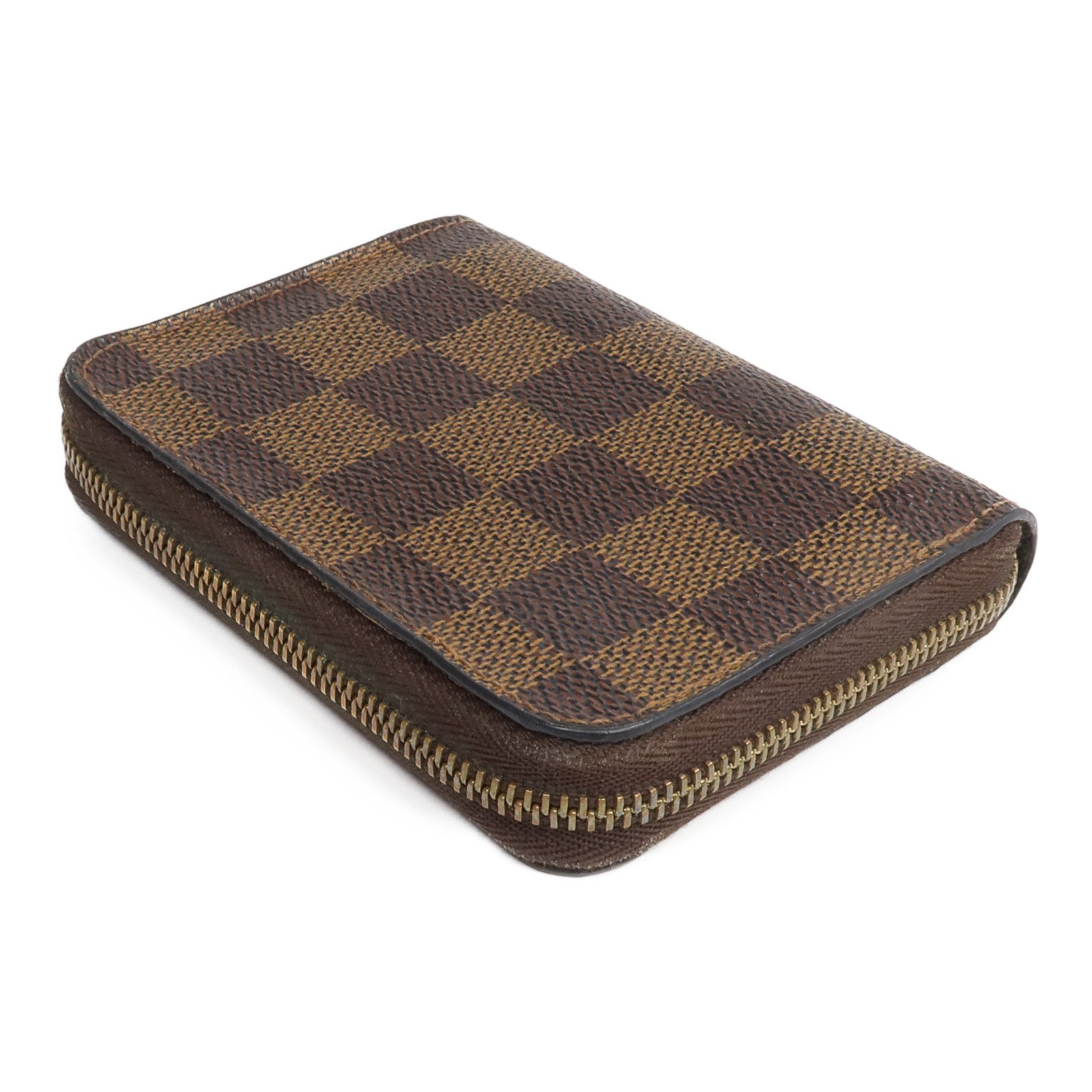 LOUIS VUITTON Damier Zippy Coin Purse金扣零錢包/卡片套