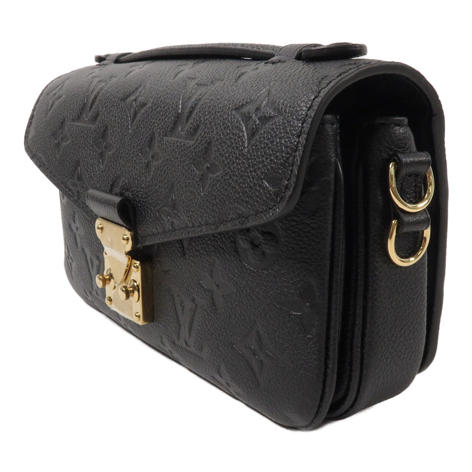 LOUIS VUITTON Monogram Empreinte Pochette Metis East West手挽肩背兩用袋