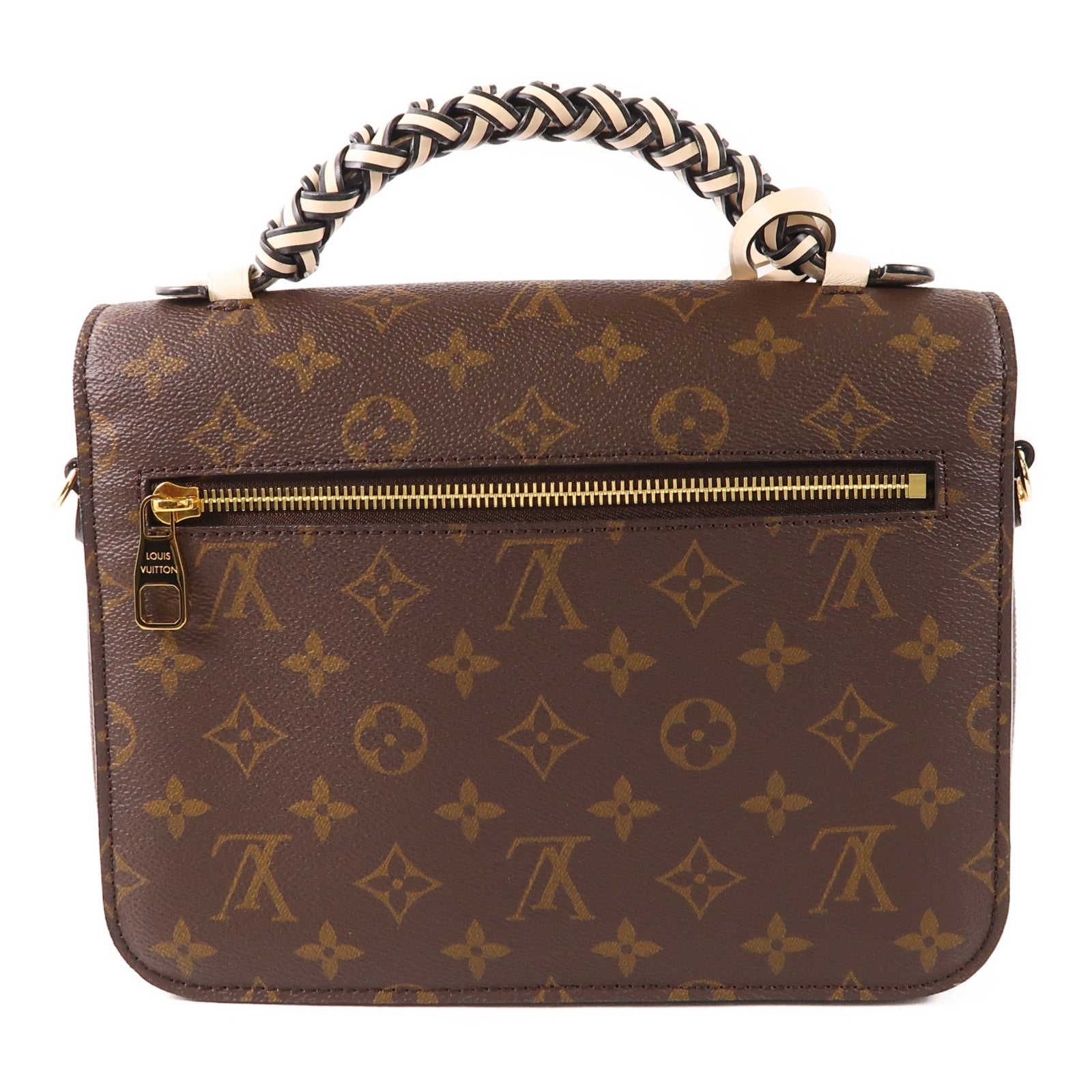LOUIS VUITTON Monogram Pochette Metis金扣手挽肩背兩用