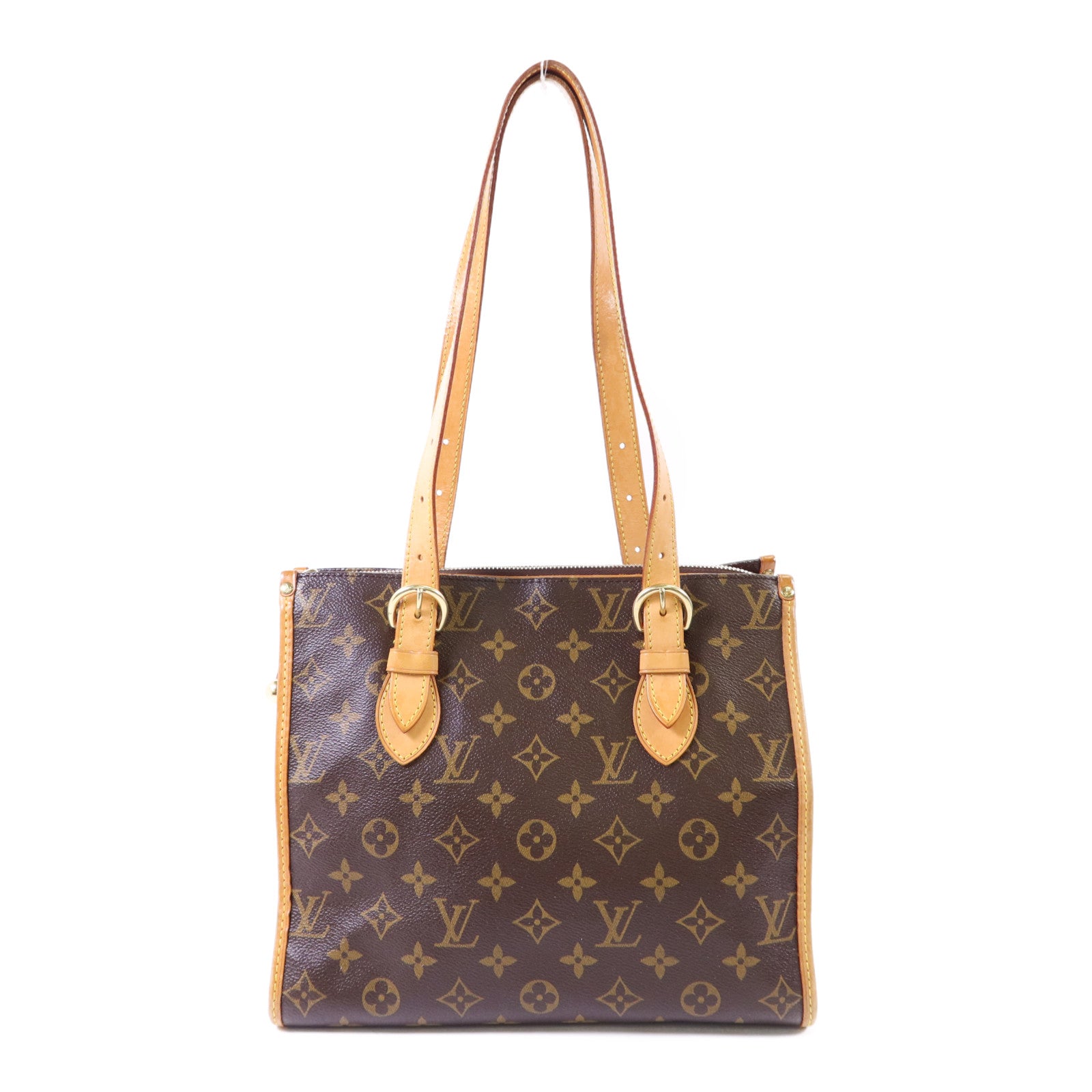 LOUIS VUITTON Monogram Popincourt Haut金扣肩背袋