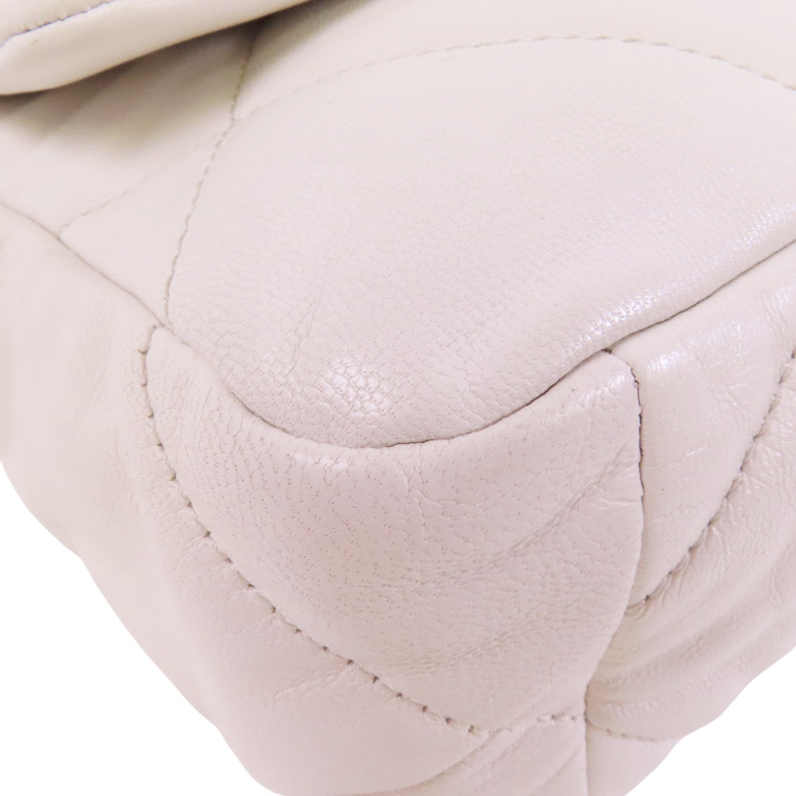 CHANEL 羊皮皮革Chanel 19金扣鏈帶手挽肩背兩用袋