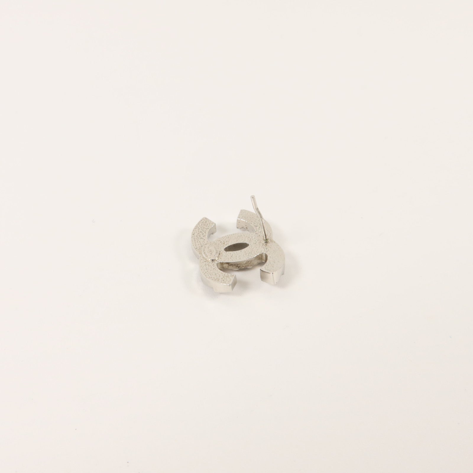 CHANEL 金屬/水晶Pierced Earring耳環