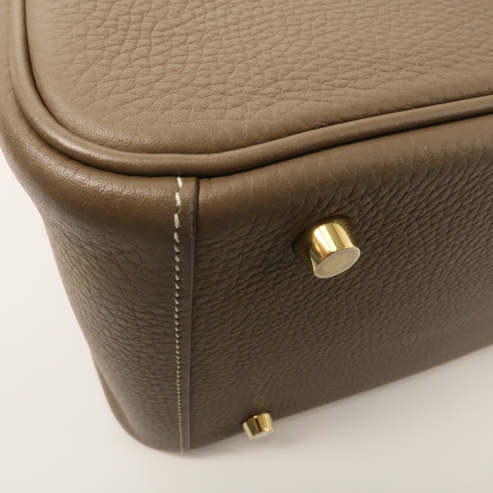 HERMES Clemence皮革Lindy 30手挽肩背兩用袋