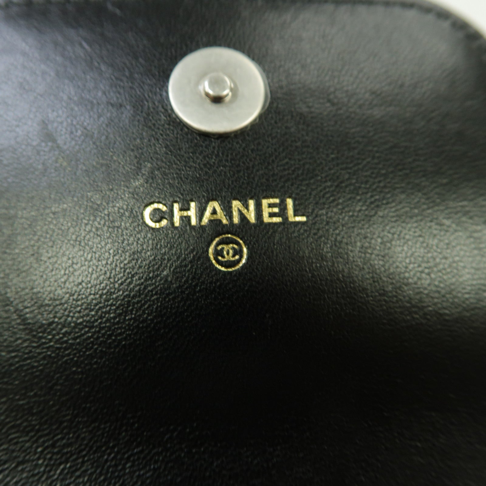 CHANEL 【激減優惠】菱格牛皮皮革Chanel 19 Phone Holder With Chain手挽肩背兩用袋黑色
