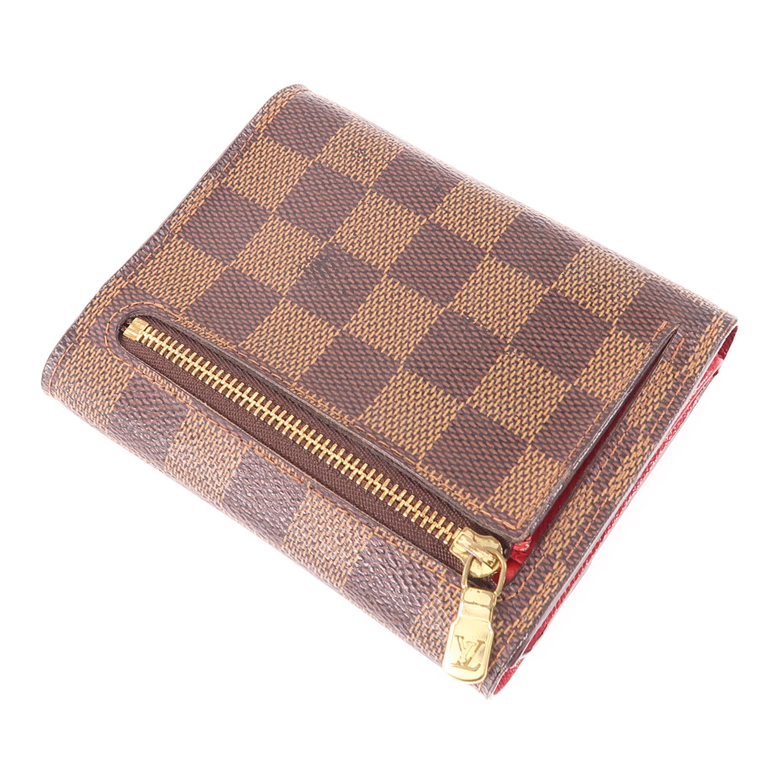LOUIS VUITTON Damier Portefeuille Koala金扣錢包