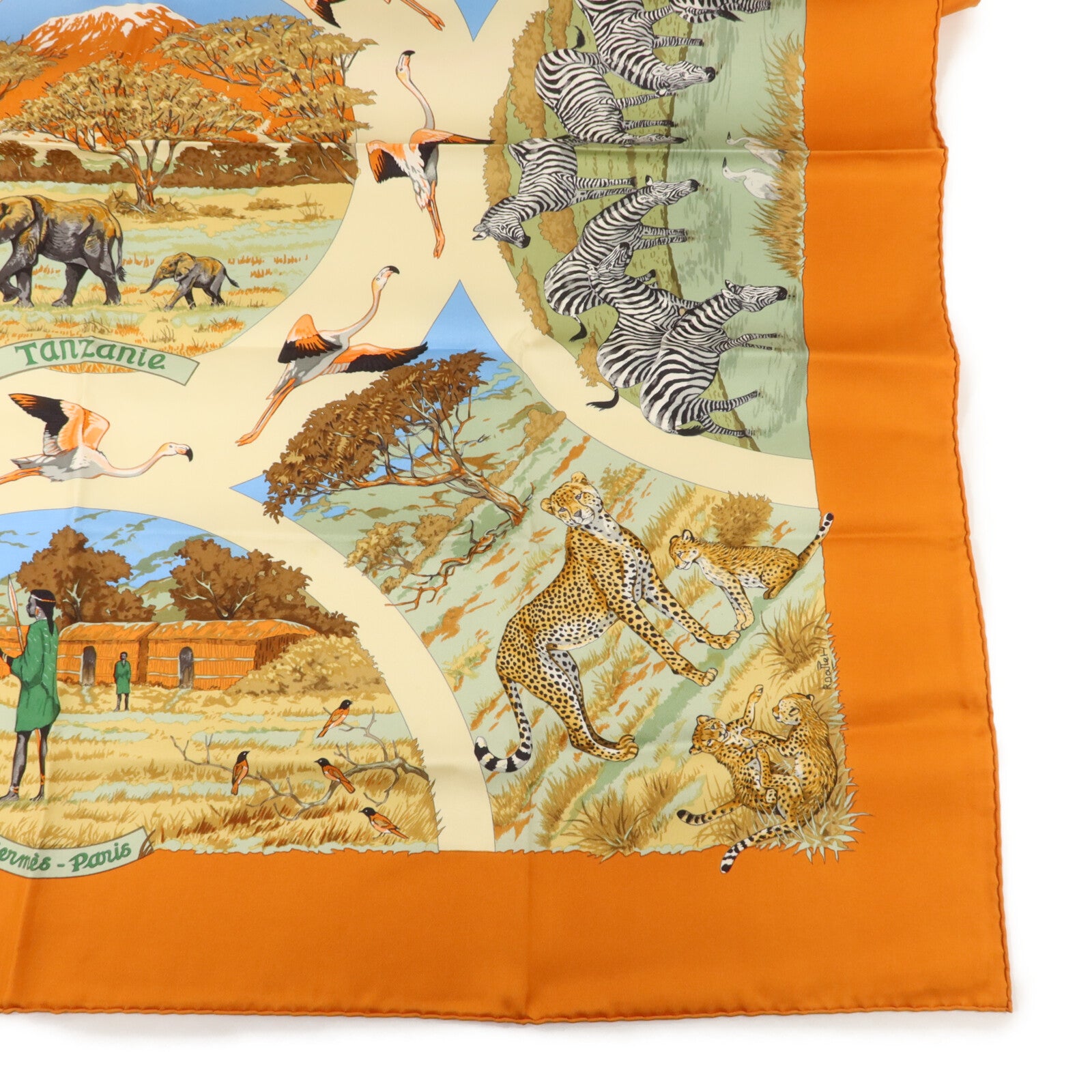 HERMES 絲質Scarf 90X90絲巾