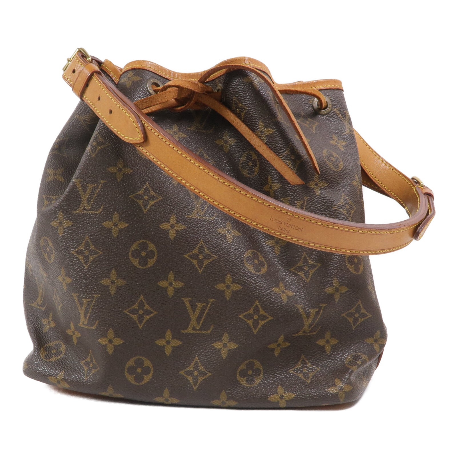 LOUIS VUITTON Monogram Noe Bucket Bag金扣肩背袋