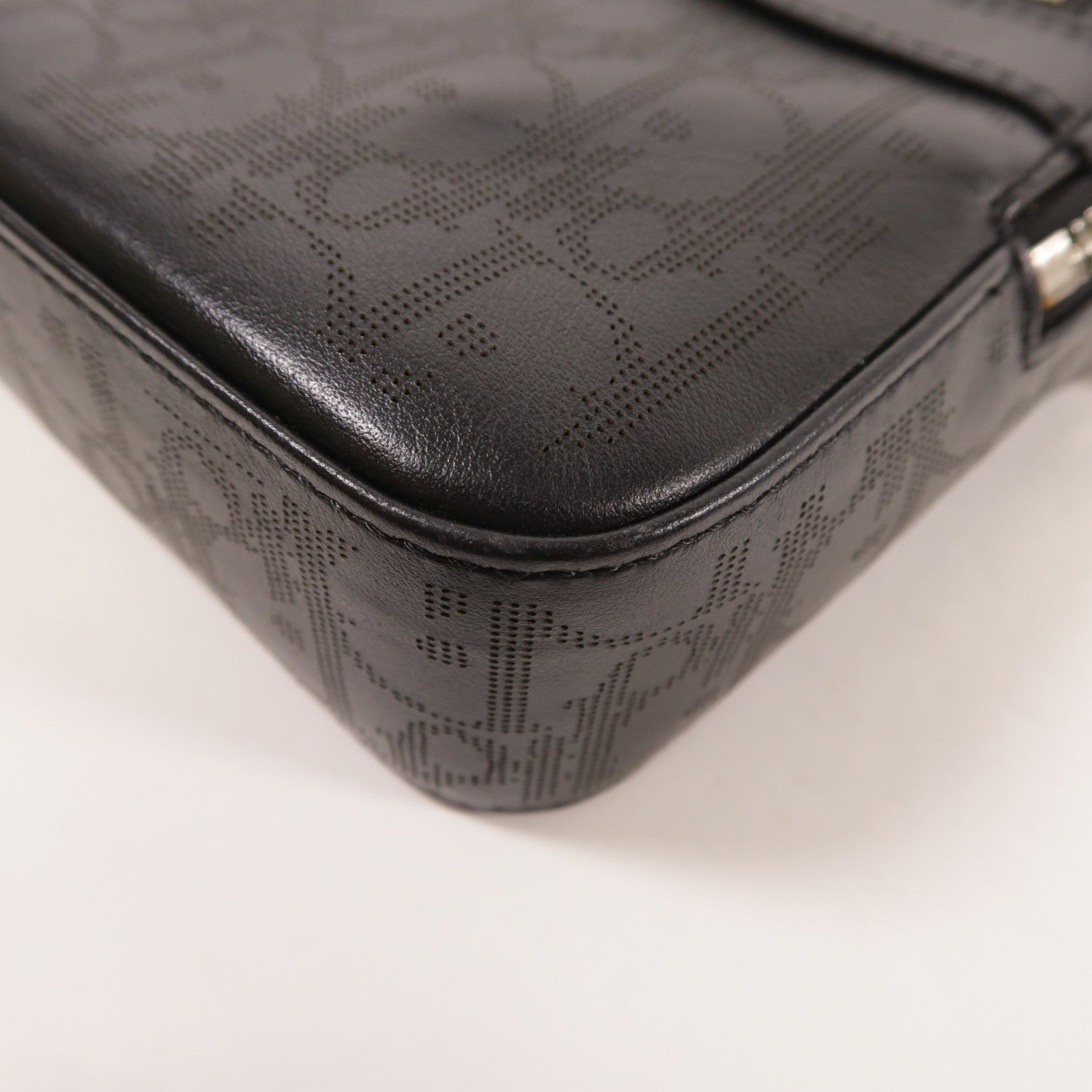 Dior 牛皮皮革Men Galaxy Sagair Messenger Bag銀扣肩背袋