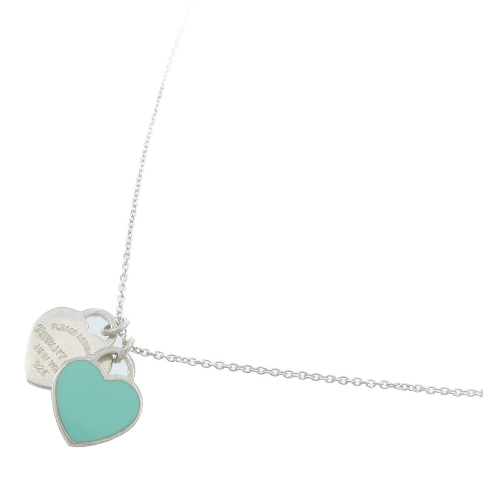 TIFFANY＆CO 925純銀Mini Heare Necklace項鍊