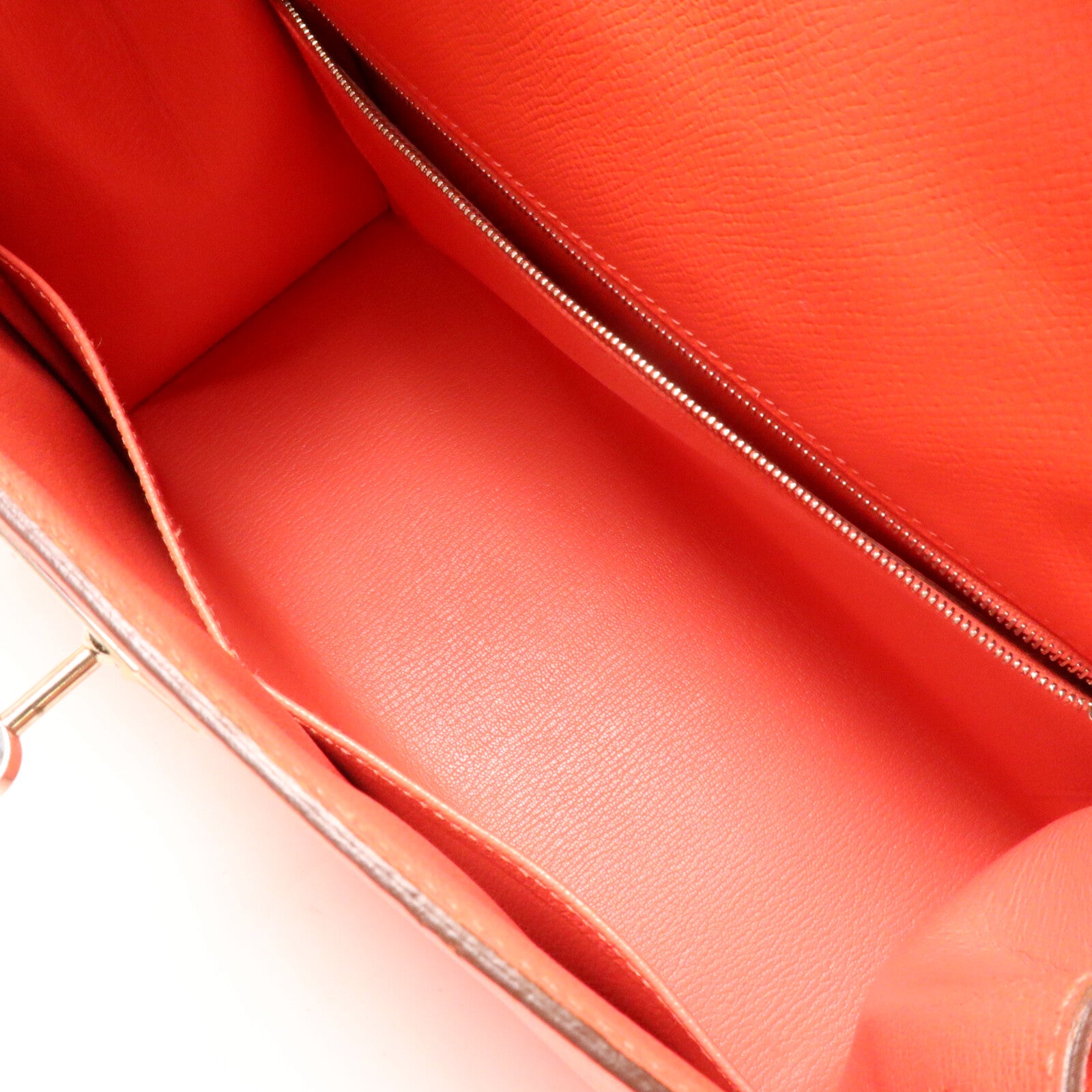 HERMES Epsom皮革Kelly 28手挽肩背兩用袋Rose Jaipur