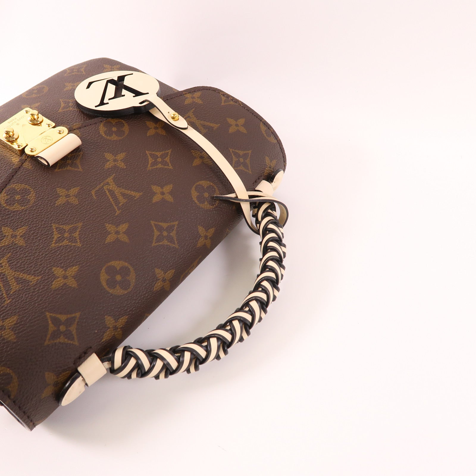 LOUIS VUITTON Monogram Pochette Metis金扣手挽肩背兩用