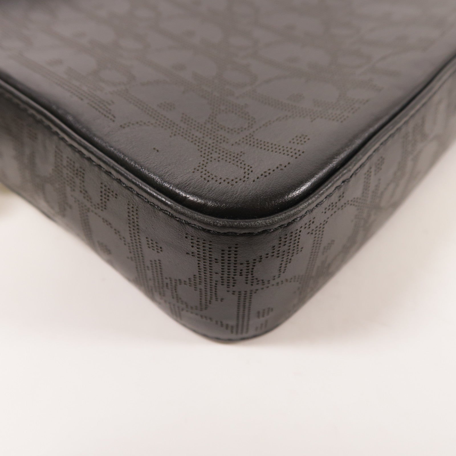 Dior 牛皮皮革Men Galaxy Sagair Messenger Bag銀扣肩背袋