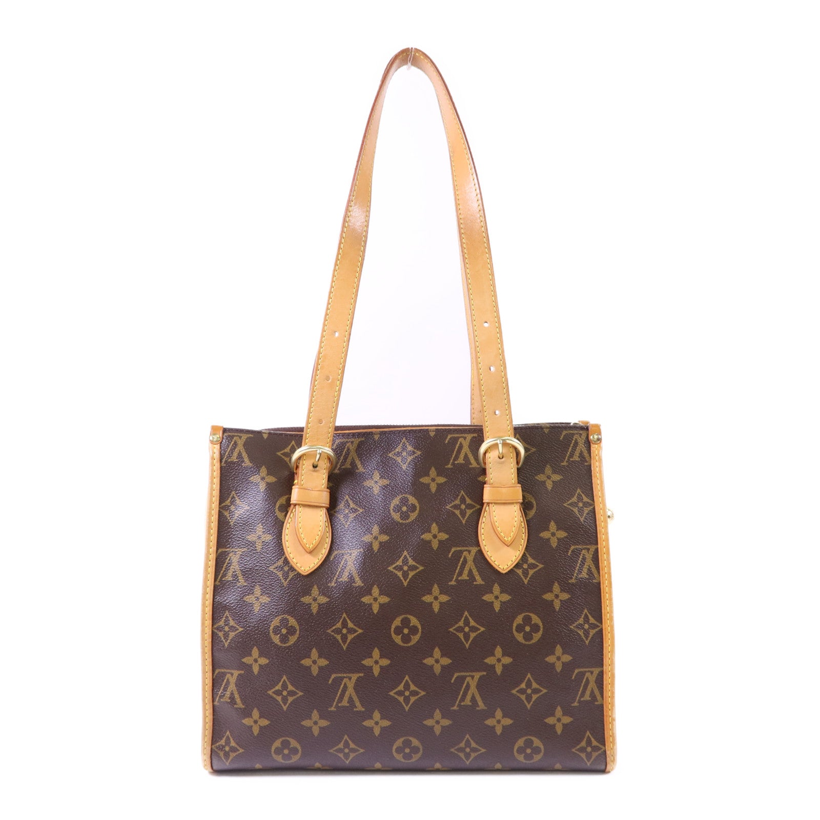 LOUIS VUITTON Monogram Popincourt Haut金扣肩背袋