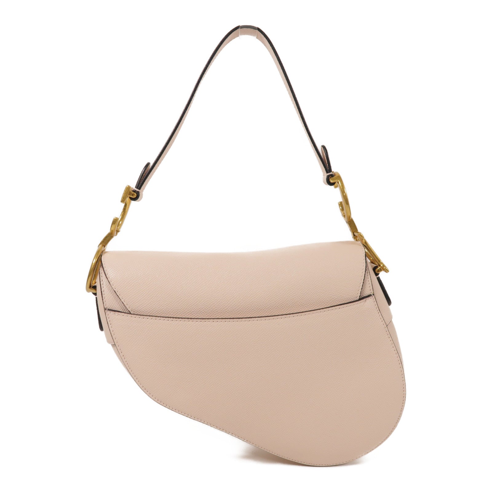 Dior 牛皮皮革Saddle Medium金扣手挽肩背兩用袋