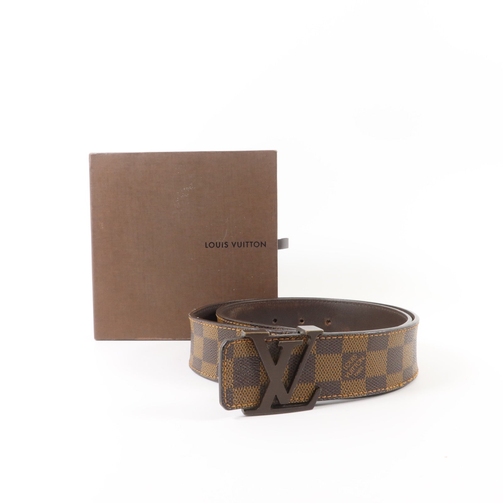 LOUIS VUITTON Damier Belt 85cm要帶