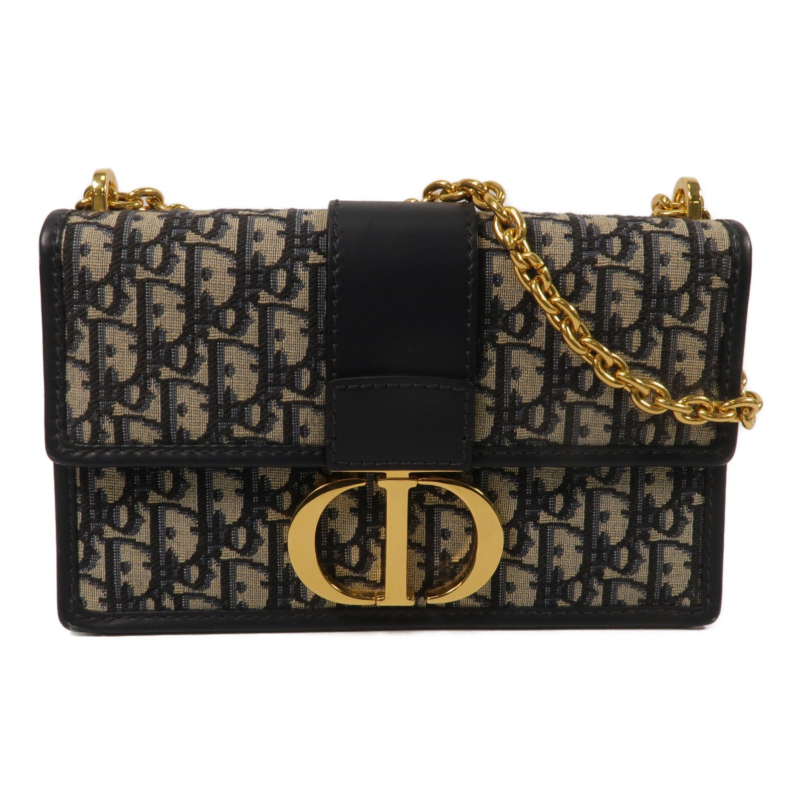 Dior 帆布Montaigne 30鏈帶肩背袋
