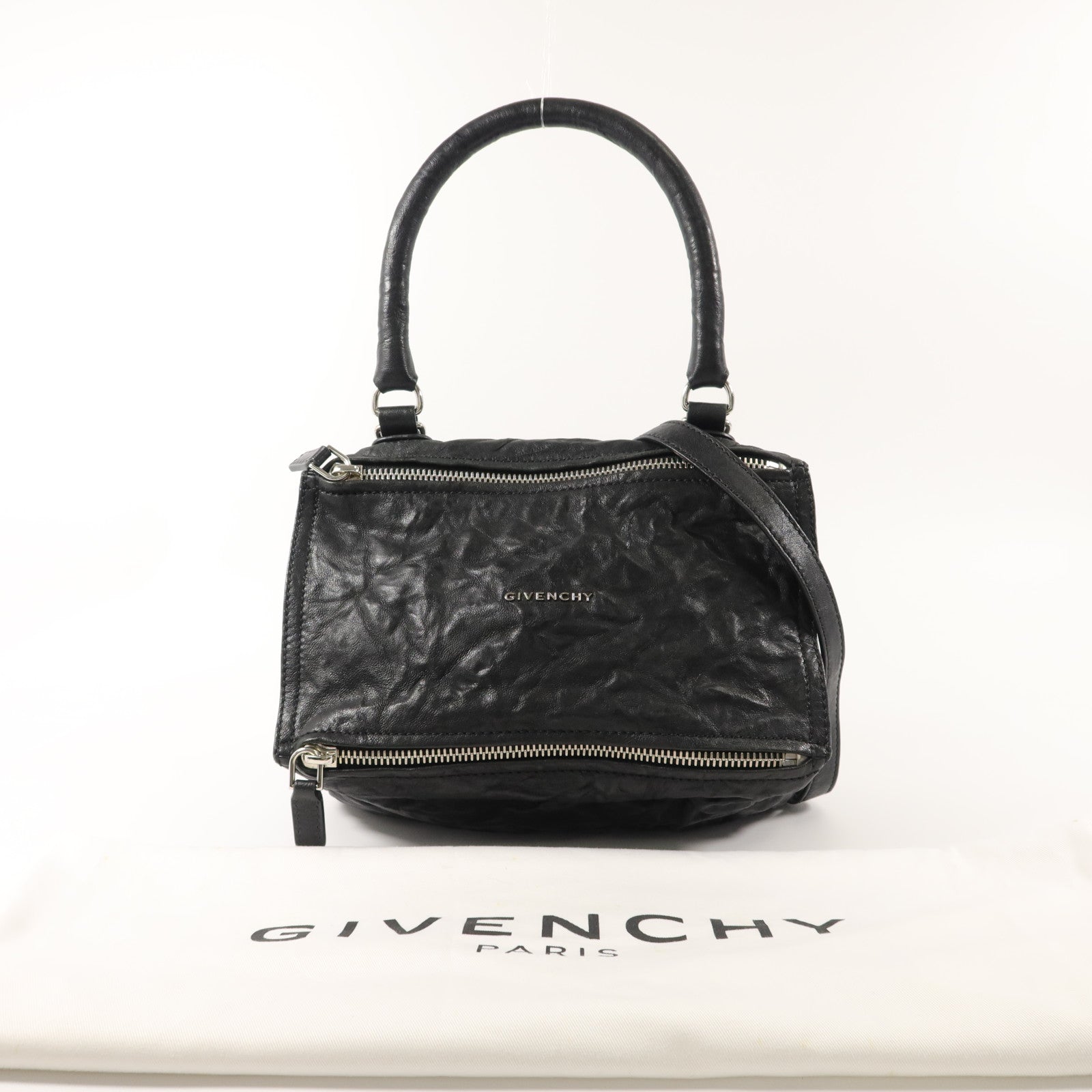 GIVENCHY 牛皮皮革Pandora Medium手挽肩背兩用袋