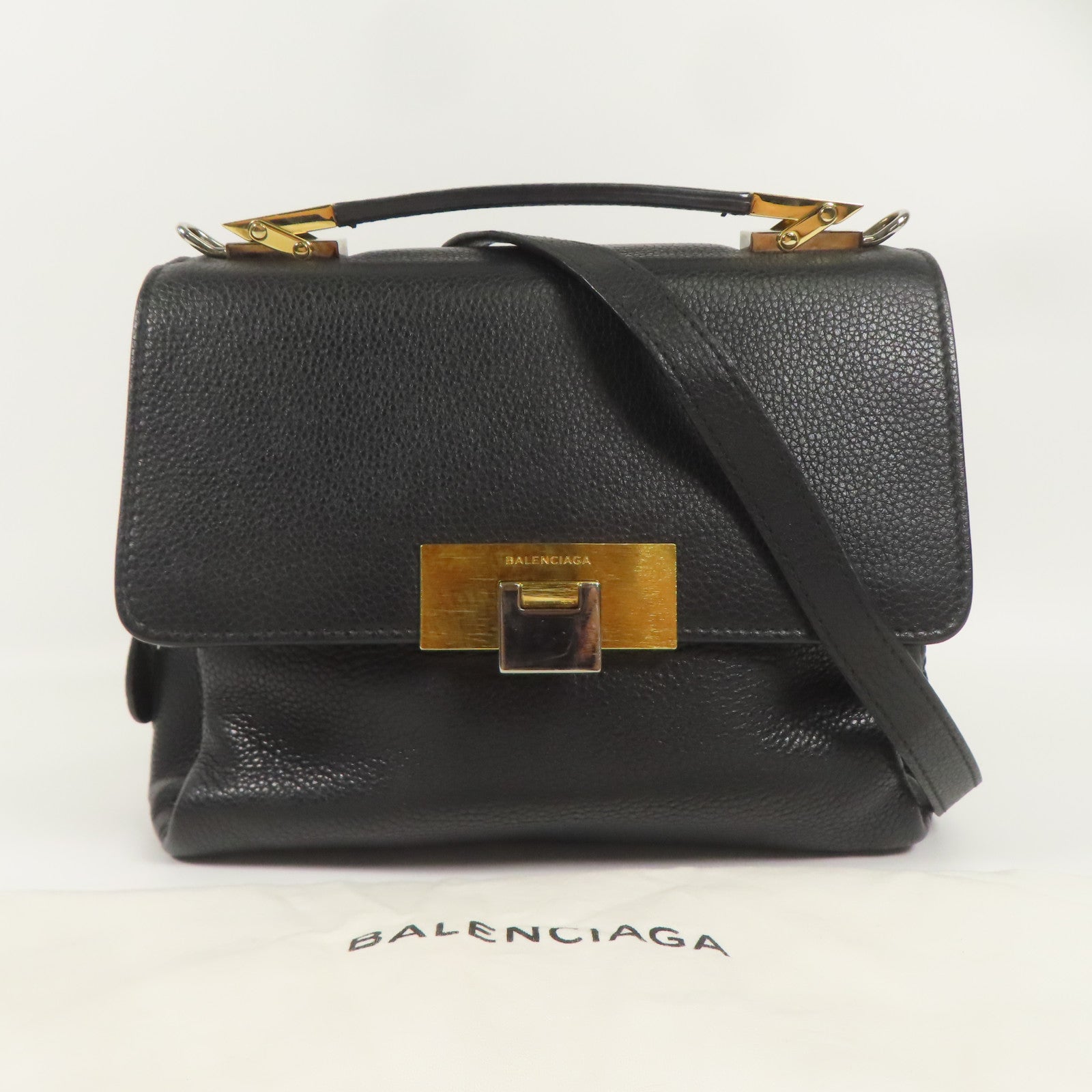 BALENCIAGA 牛皮皮革Shoulder Bag手挽肩背兩用袋