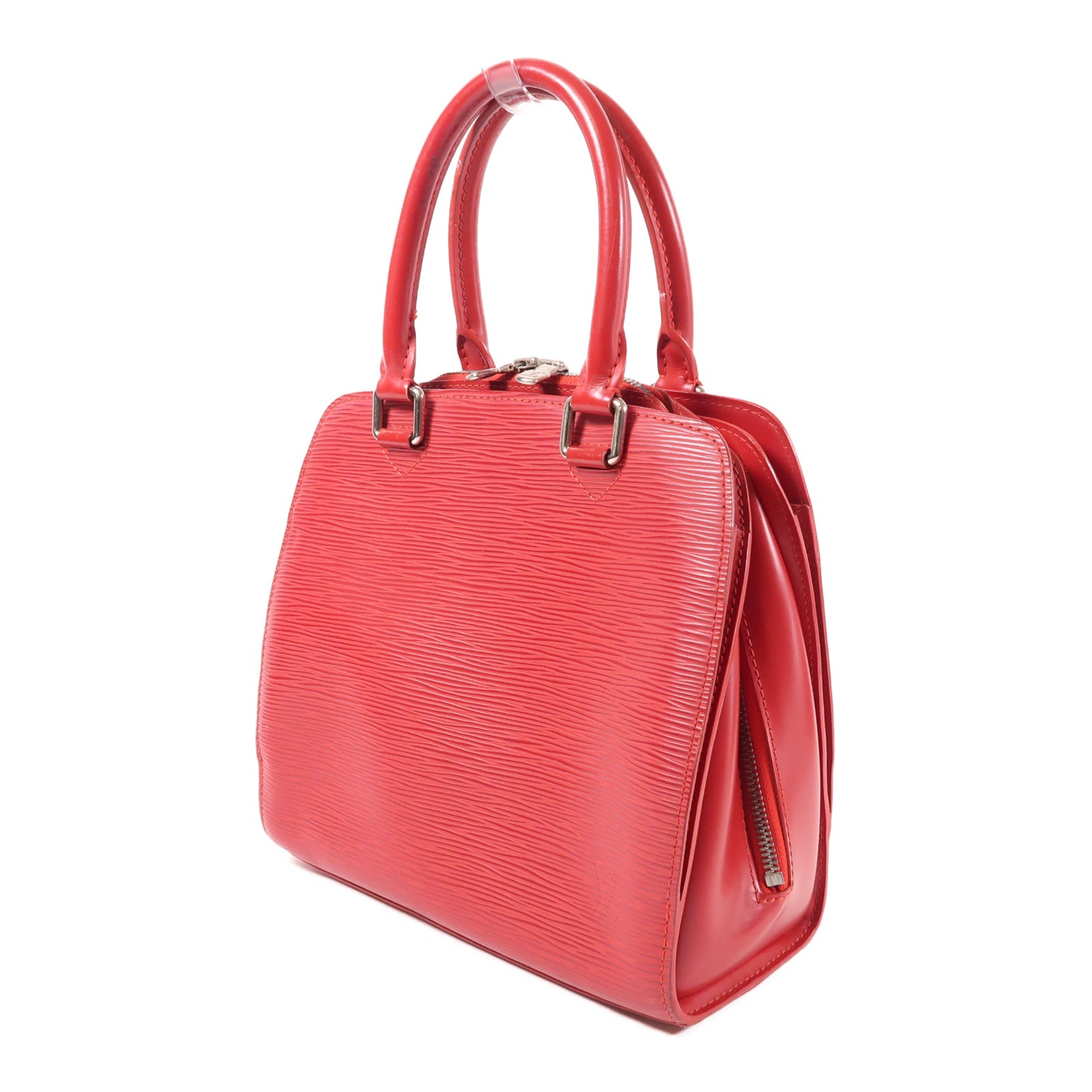 LOUIS VUITTON Epi Pont Neuf銀扣手挽袋