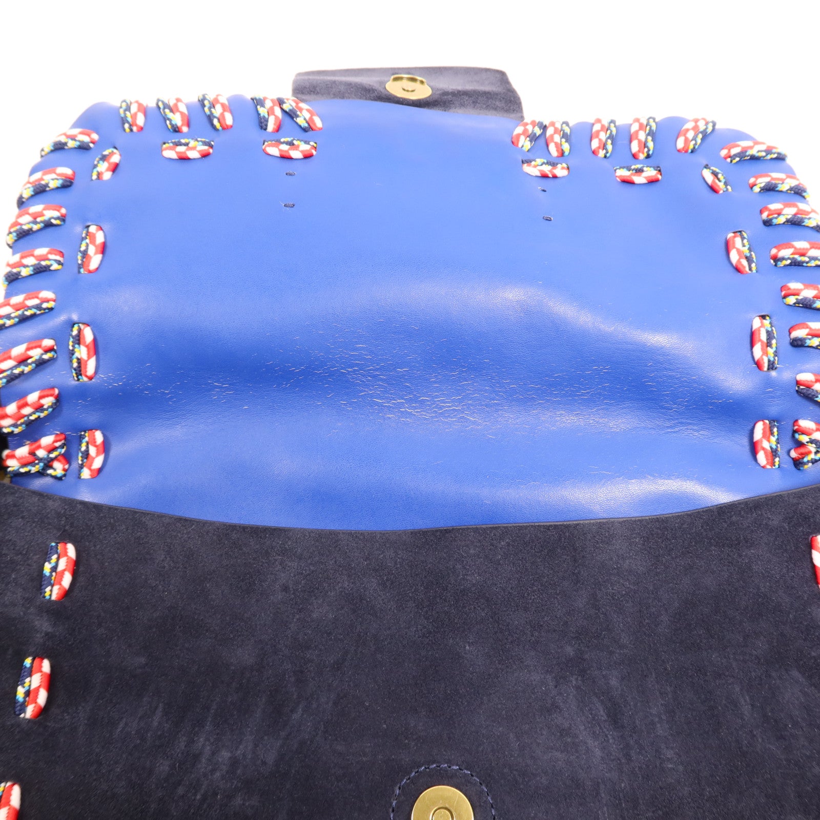 皮革Shoulder Bag金扣肩背袋