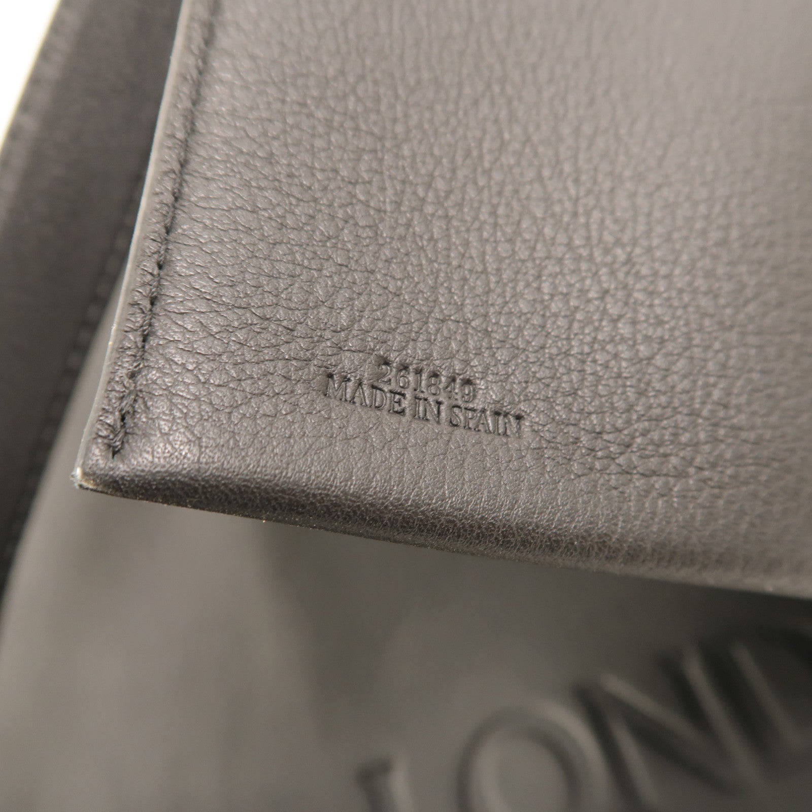 LOEWE 帆布/牛皮皮革Madrid 1846肩背袋