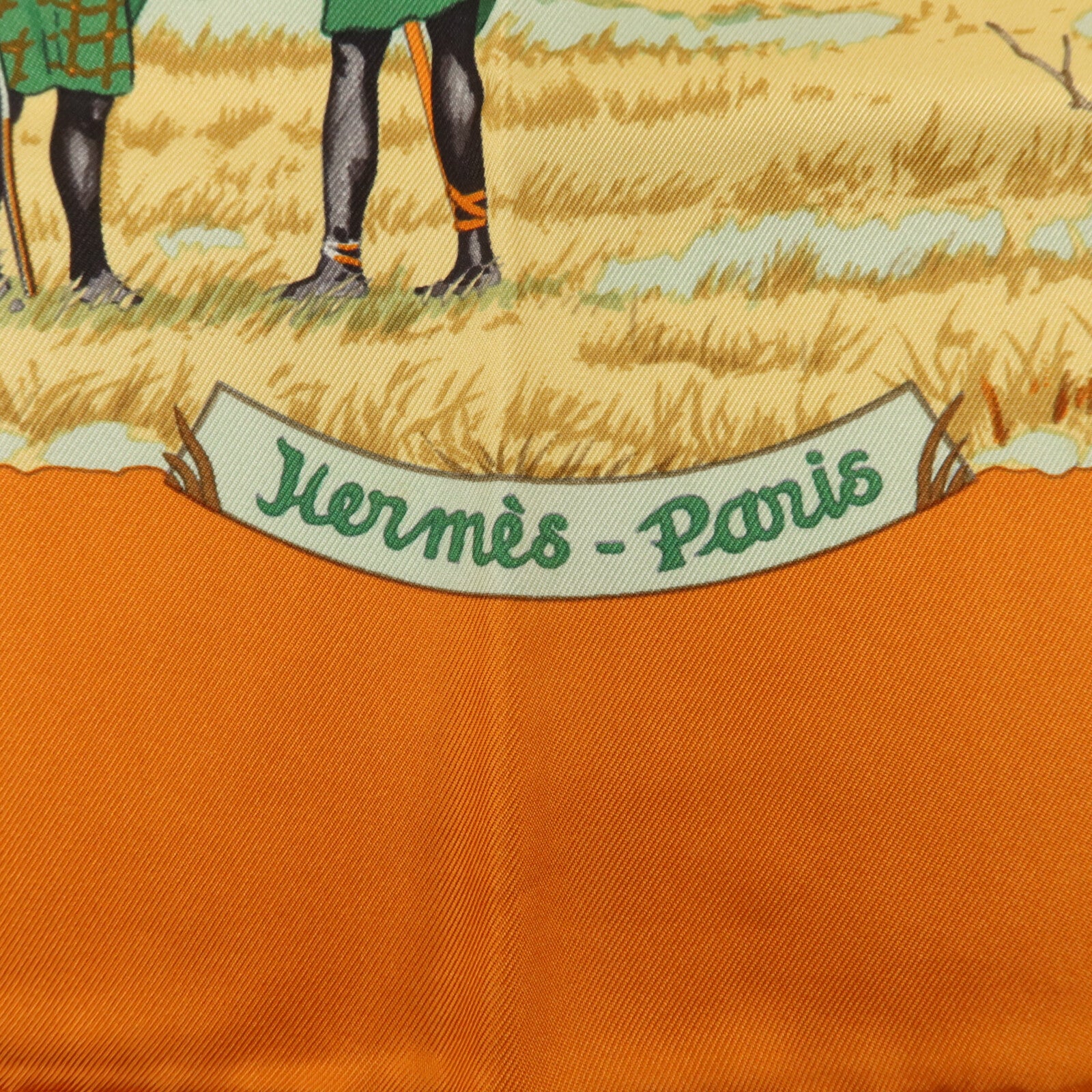 HERMES 絲質Scarf 90X90絲巾