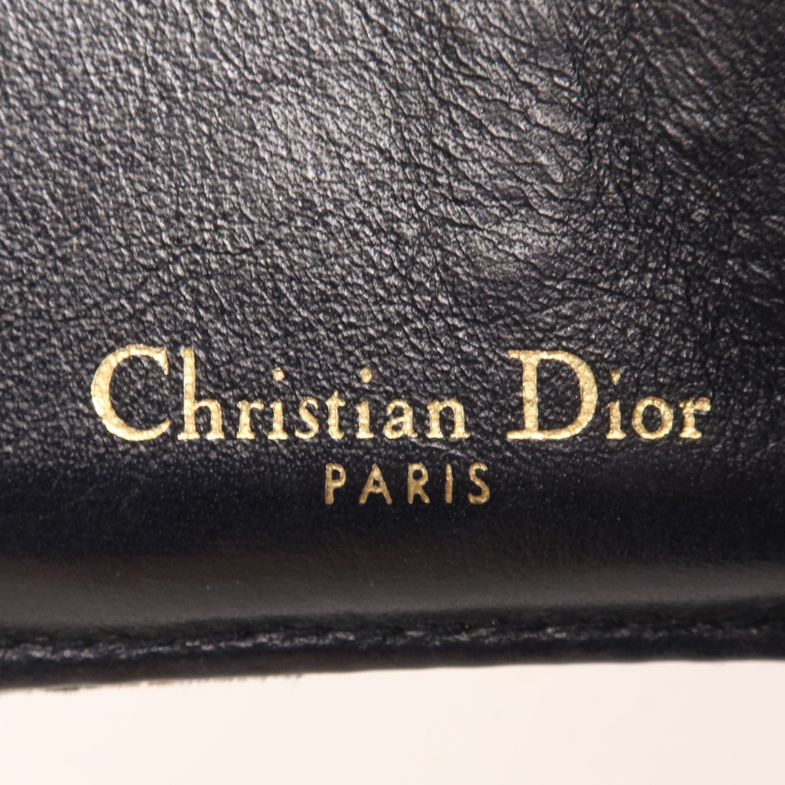 Dior 帆布Wallet金扣錢包