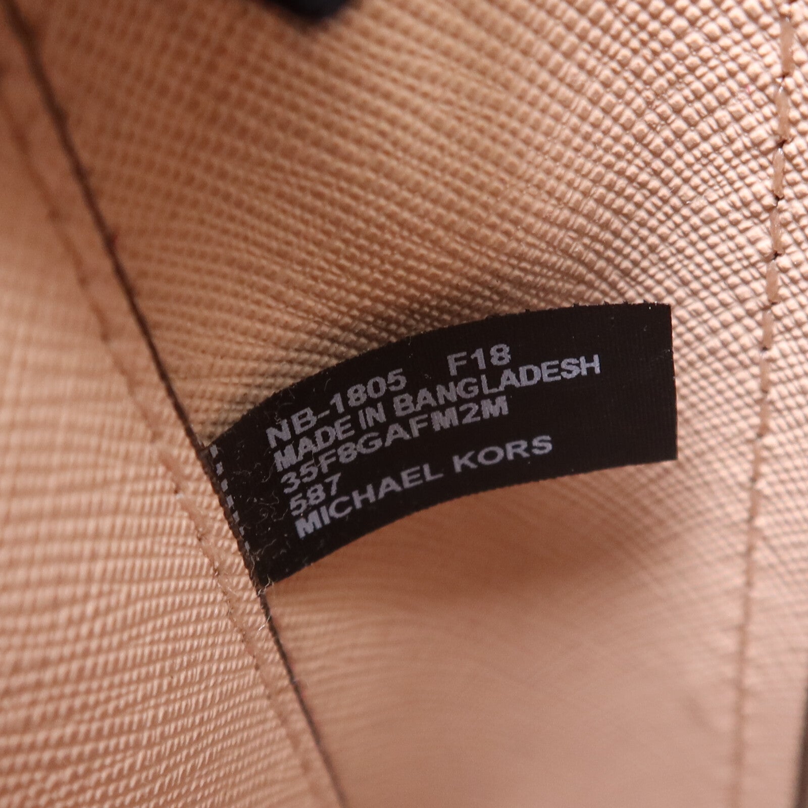 Michael Kors 皮革Hand Bag金扣手挽袋