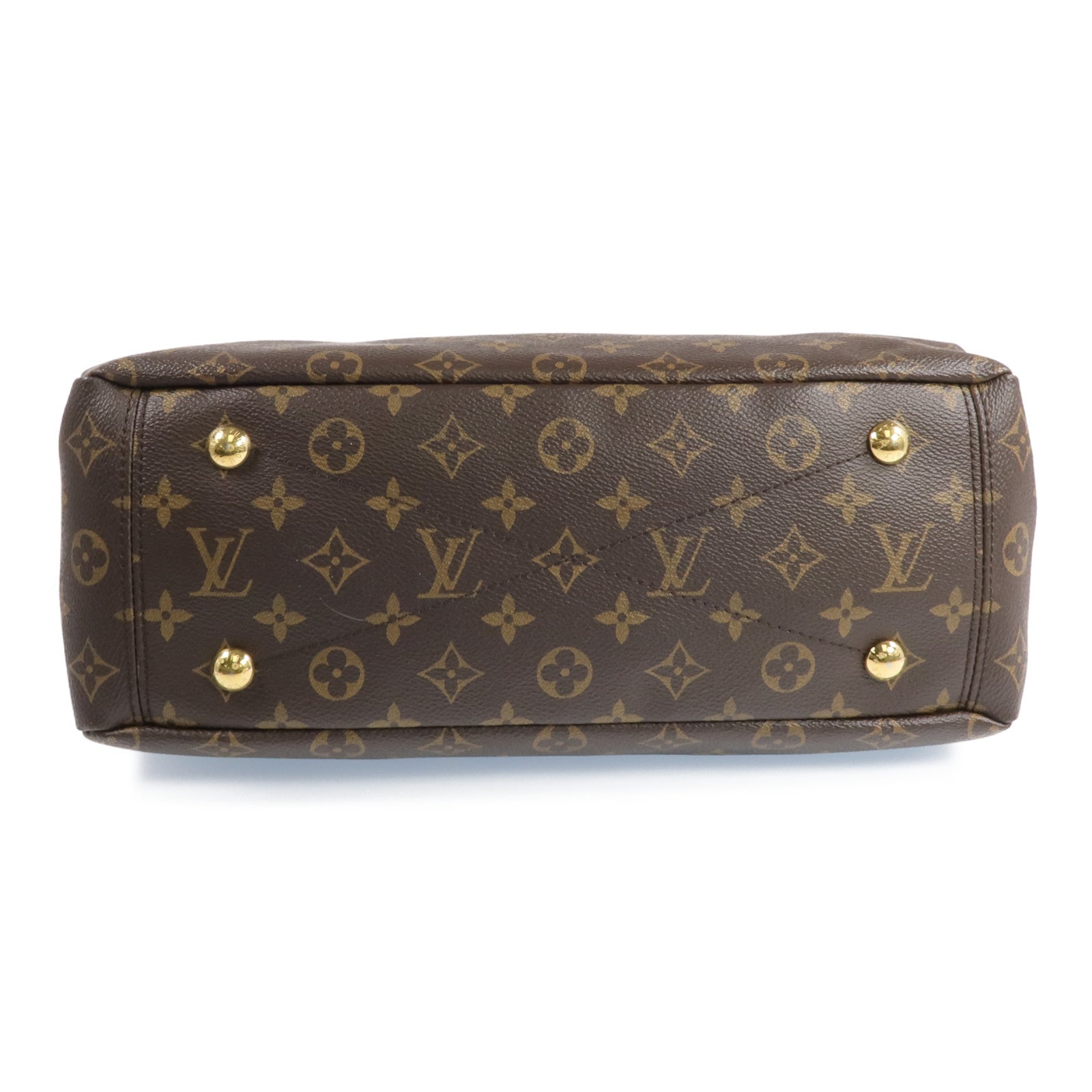LOUIS VUITTON Monogram Pallas MM金扣手挽肩背兩用袋