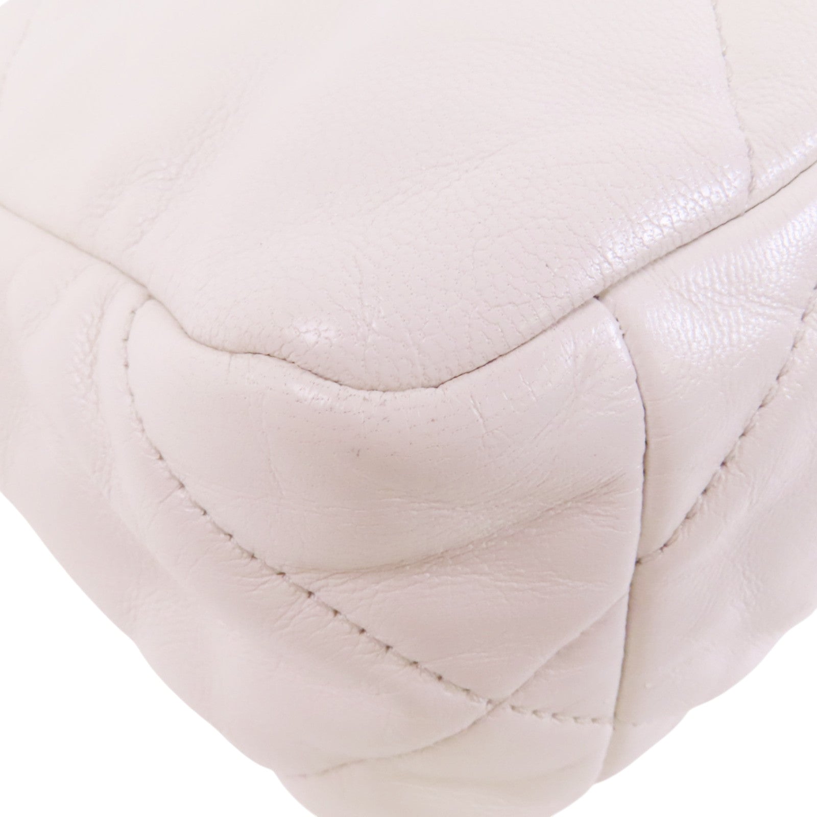 CHANEL 羊皮皮革Chanel 19金扣鏈帶手挽肩背兩用袋