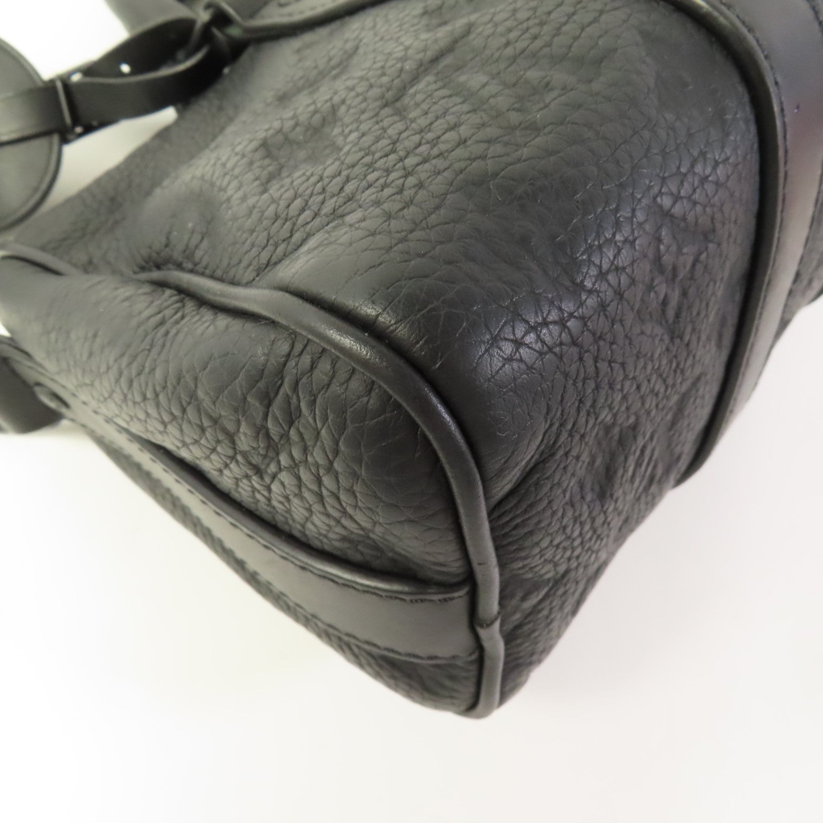 LOUIS VUITTON Taurillon Monogram Keepall Bandouliere 25手挽肩背兩用袋