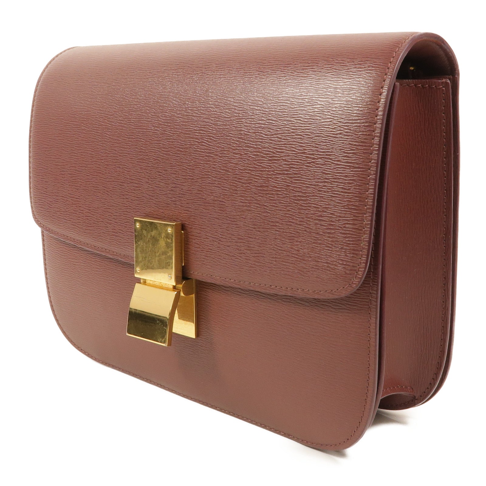 CELINE 牛皮皮革Classic Box Medium肩背袋