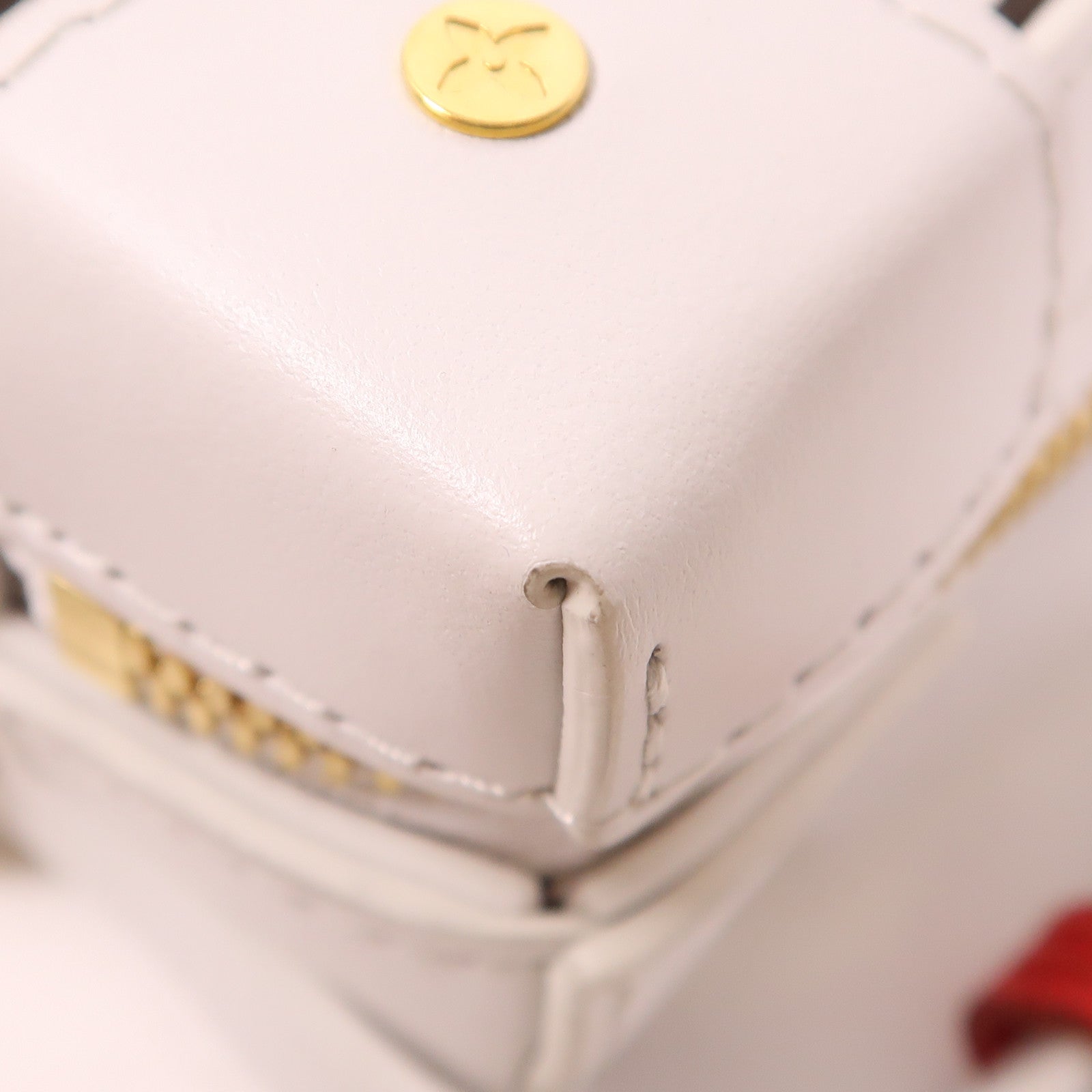 LOUIS VUITTON LV GHW LVxNBA Soft Trunk Shoulder Bag M80102 Monogram Brown/White