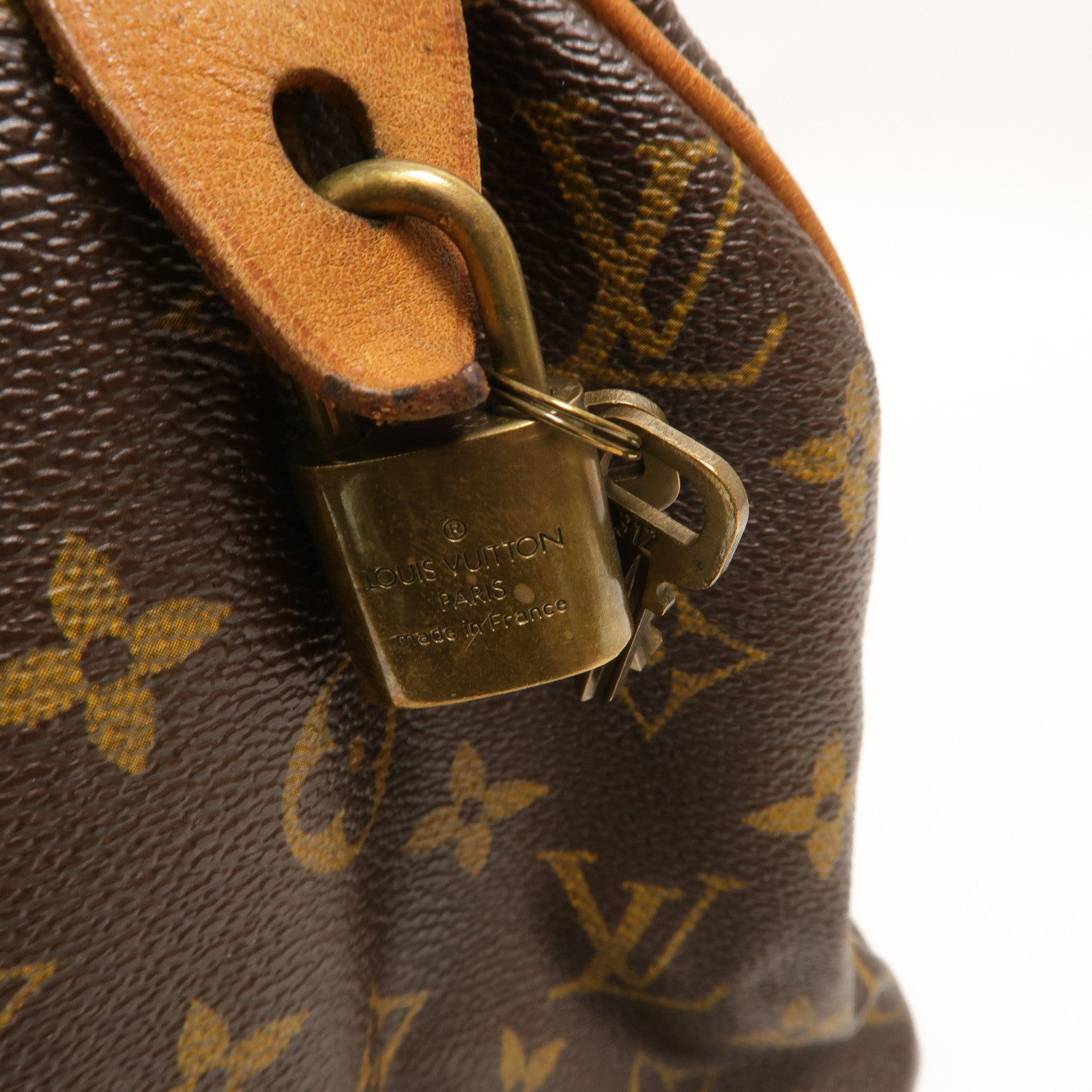 LOUIS VUITTON Monogram Speedy 30手挽袋