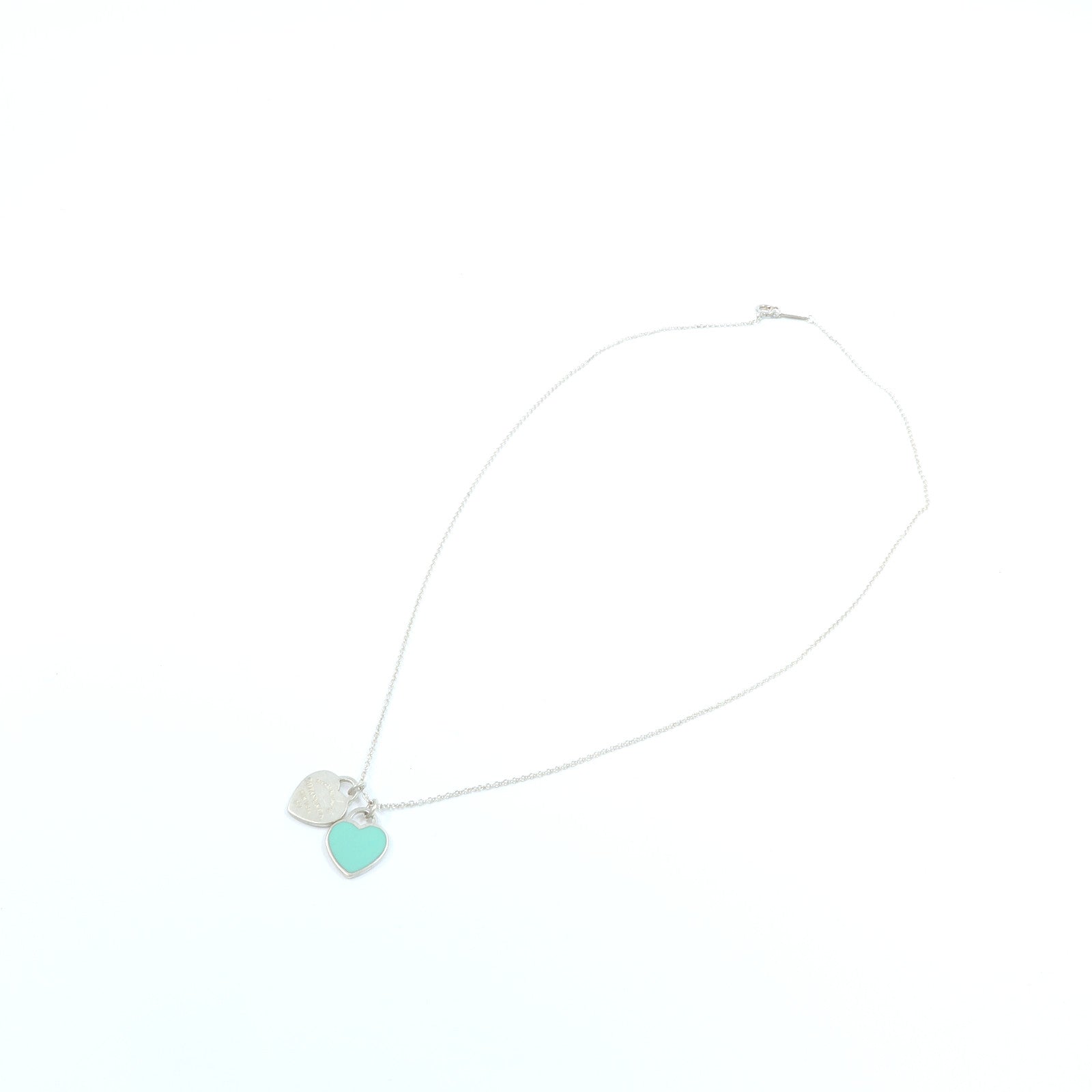 TIFFANY＆CO 925純銀Mini Heare Necklace項鍊