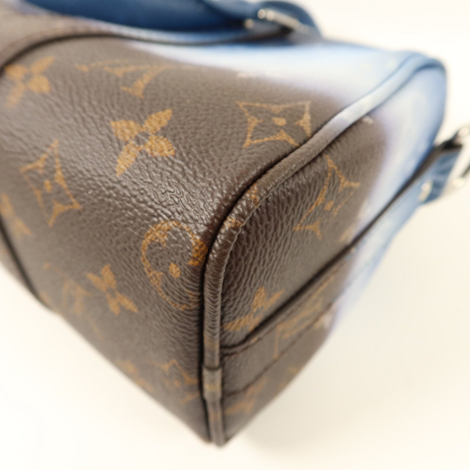LOUIS VUITTON Monogram Keepall Bandouliere 25銀扣手挽肩背兩用袋