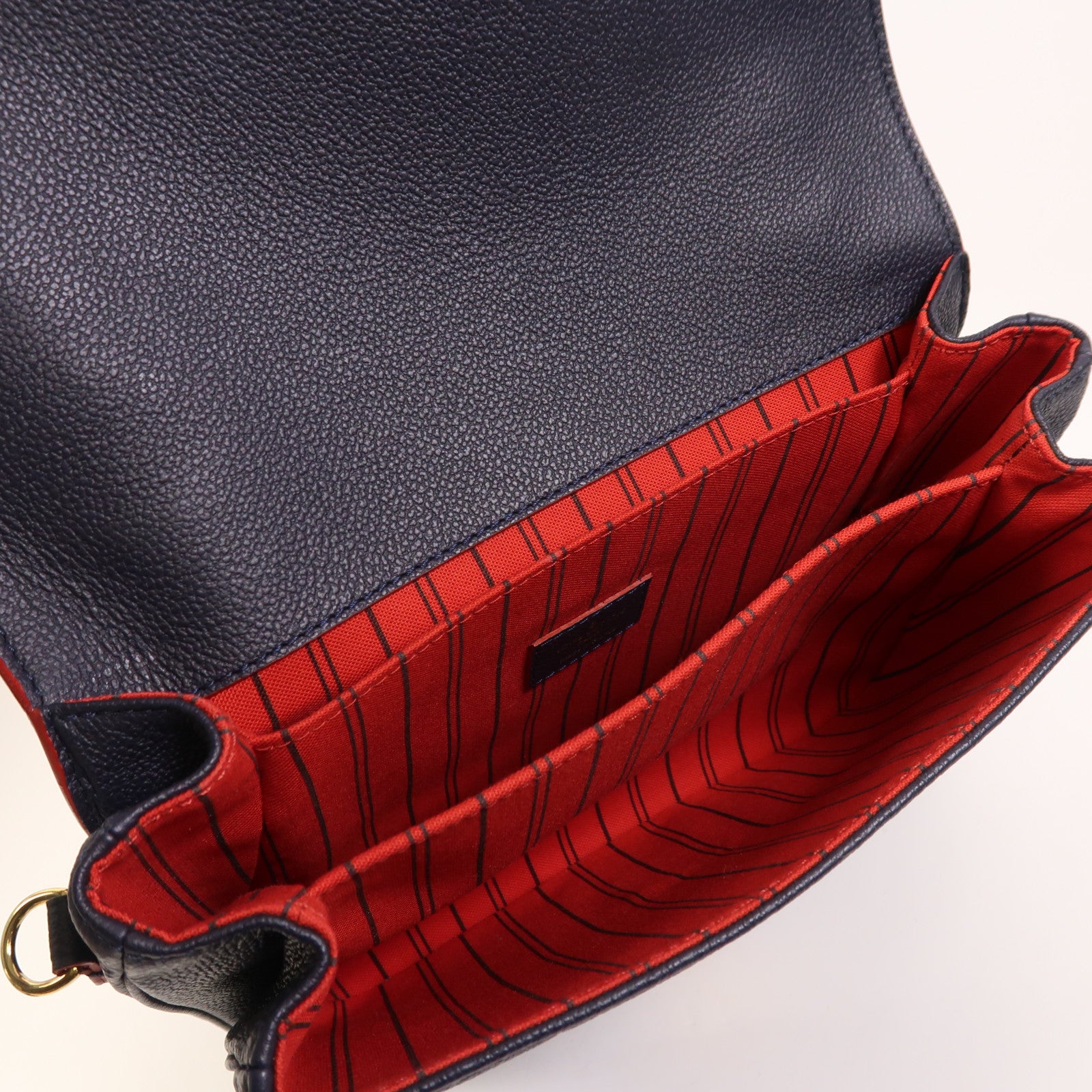 LOUIS VUITTON Monogram Empreinte Pochette Metis金扣手挽肩背兩用袋