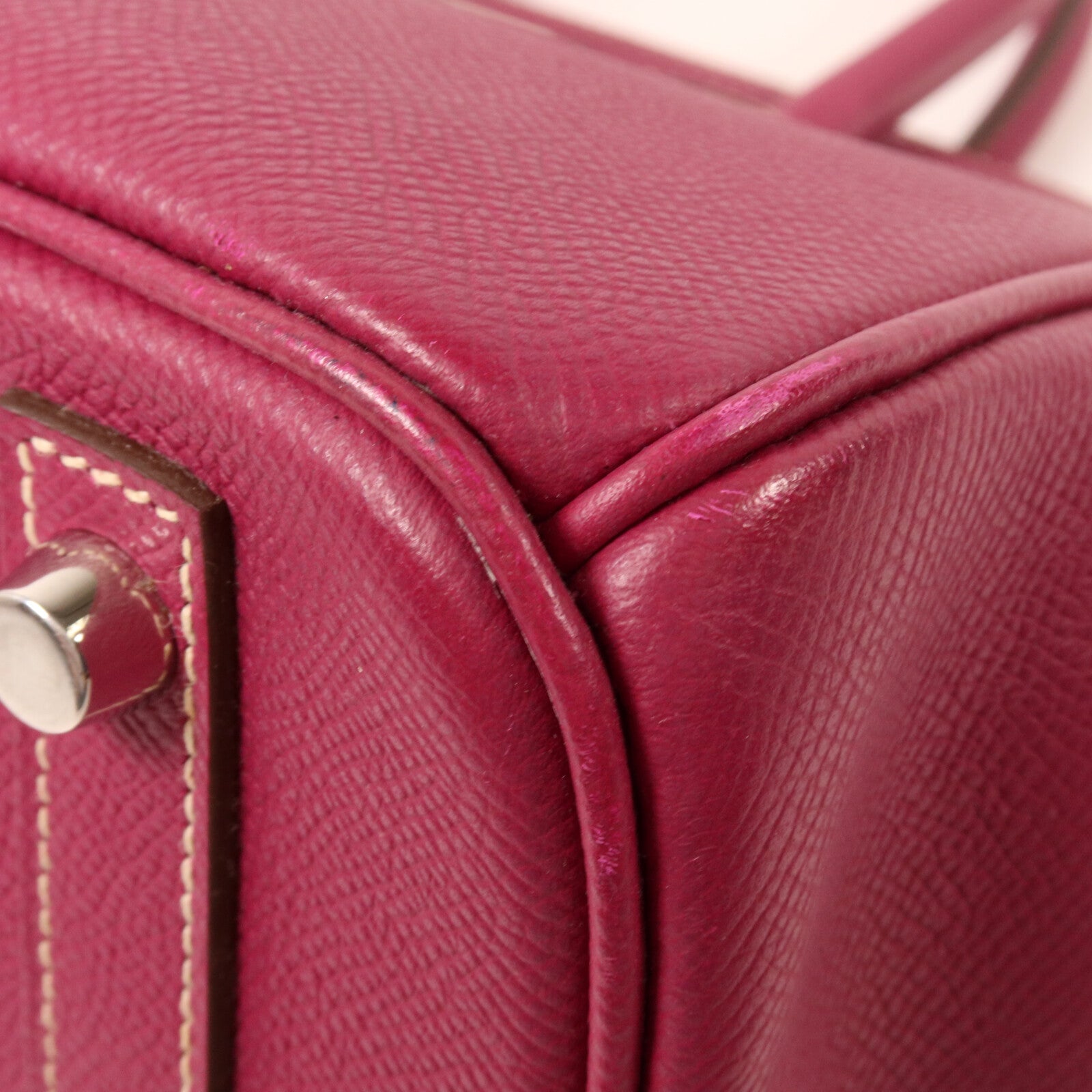 HERMES Epsom皮革Birkin 30手挽袋Tosca