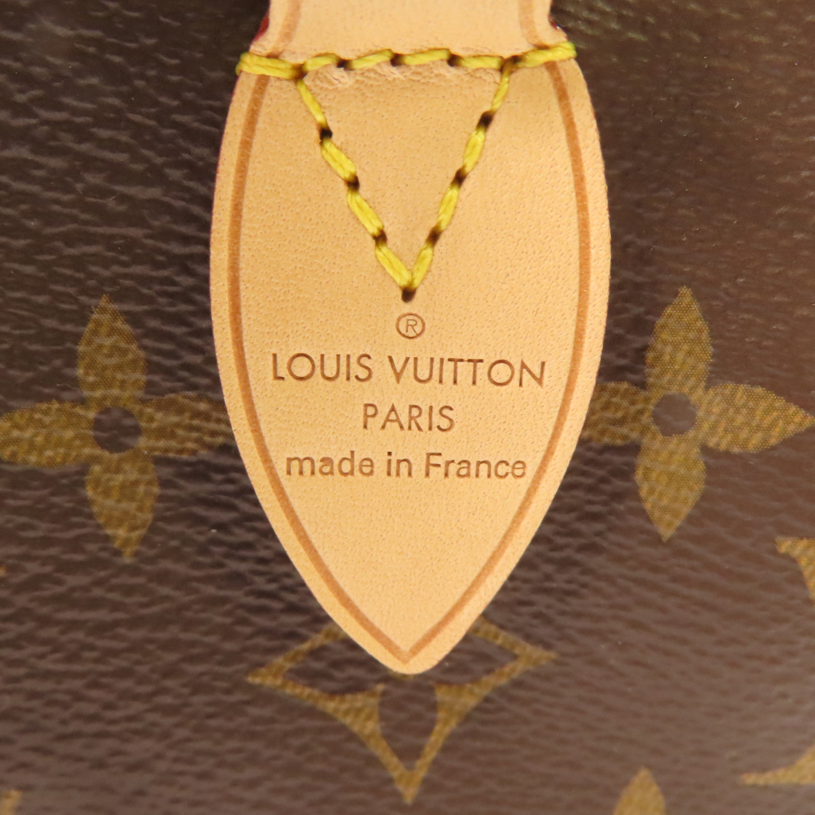 LOUIS VUITTON Monogram Speedy 20金扣手挽肩背兩用袋啡色