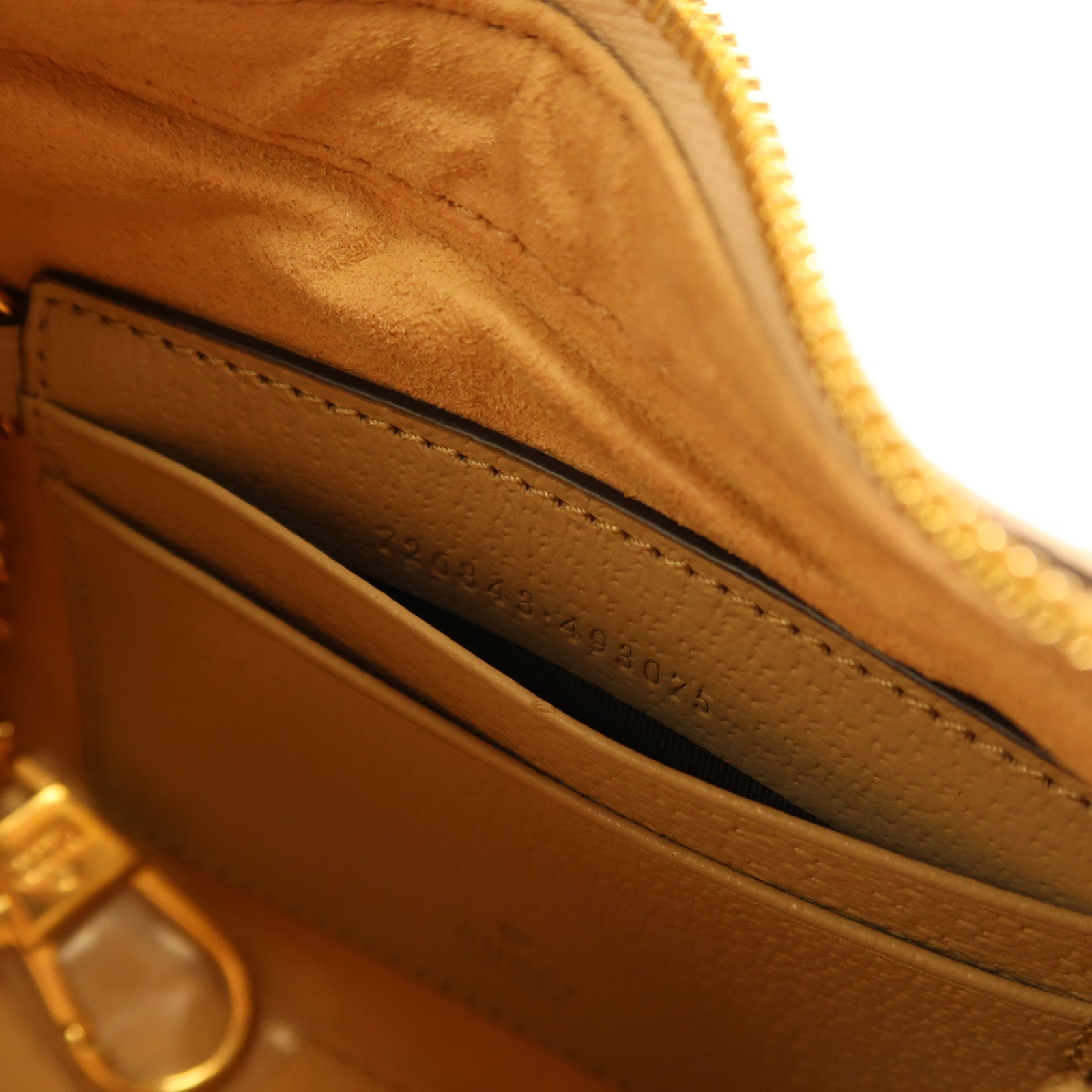 GUCCI 帆布2 Way Shoulder金扣鏈帶手挽肩背兩用袋