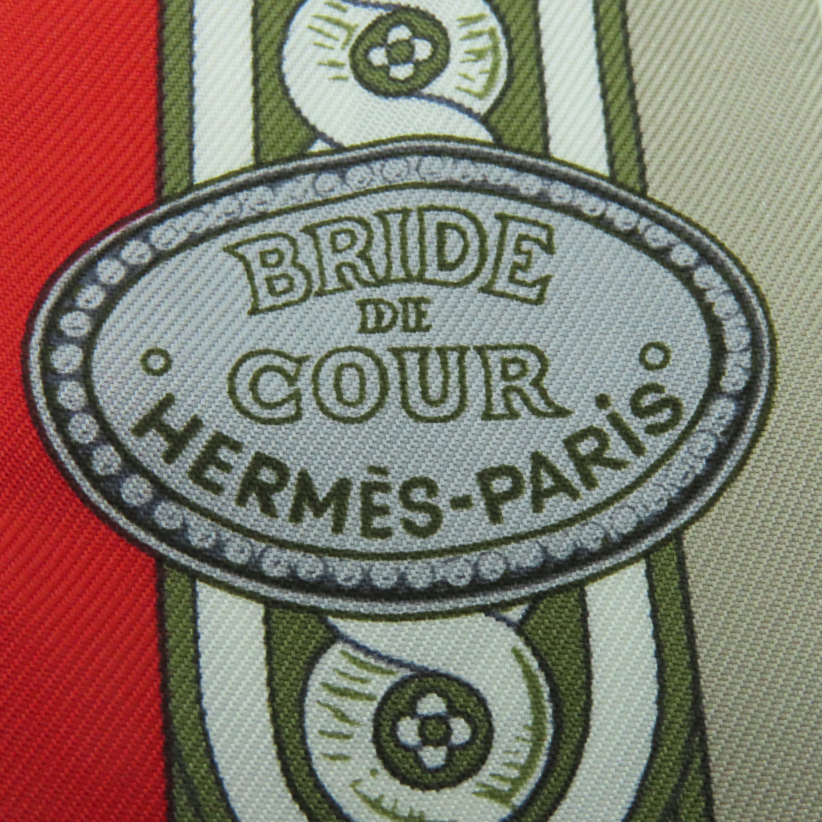 HERMES 【激減優惠】絲質Twilly絲巾紅色/米色/白色