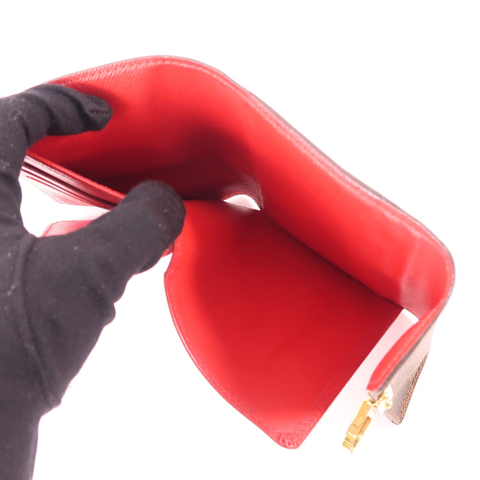 LOUIS VUITTON Damier Portefeuille Koala金扣錢包