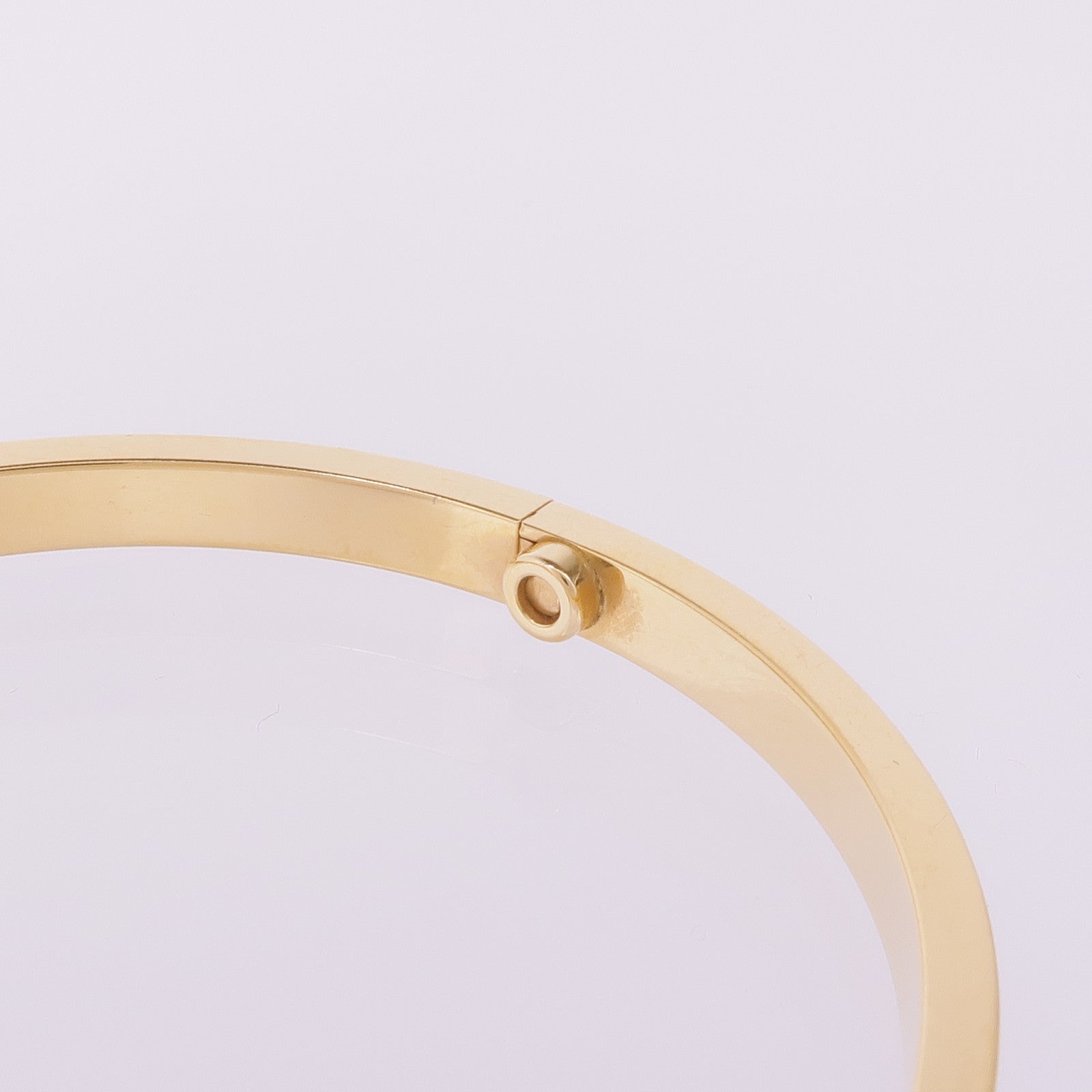 CARTIER 18K黄金Love Bangle手鐲#17