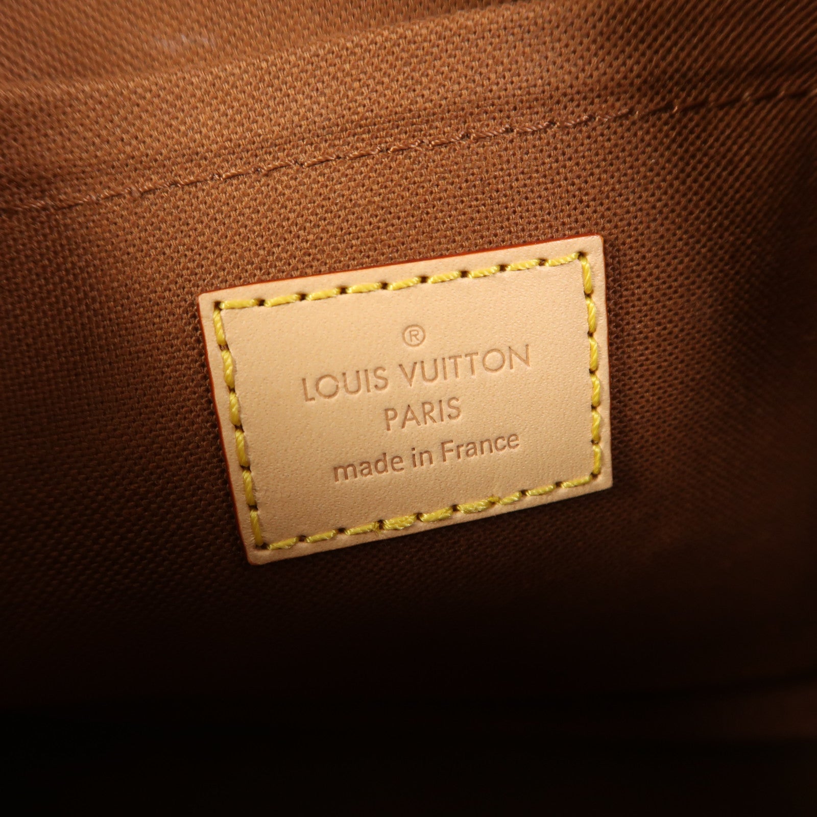 LOUIS VUITTON Monogram Multi Pochette Accessoires金扣手挽肩背兩用袋棕色