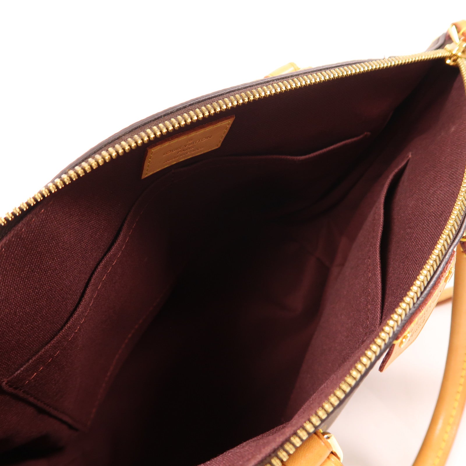 LOUIS VUITTON Monogram Turenne PM金扣手挽肩背兩用袋棕色