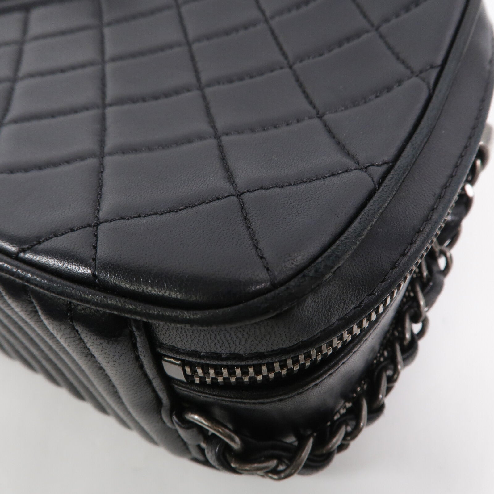 CHANEL 牛皮皮革Shoulder Bag鏈帶肩背袋